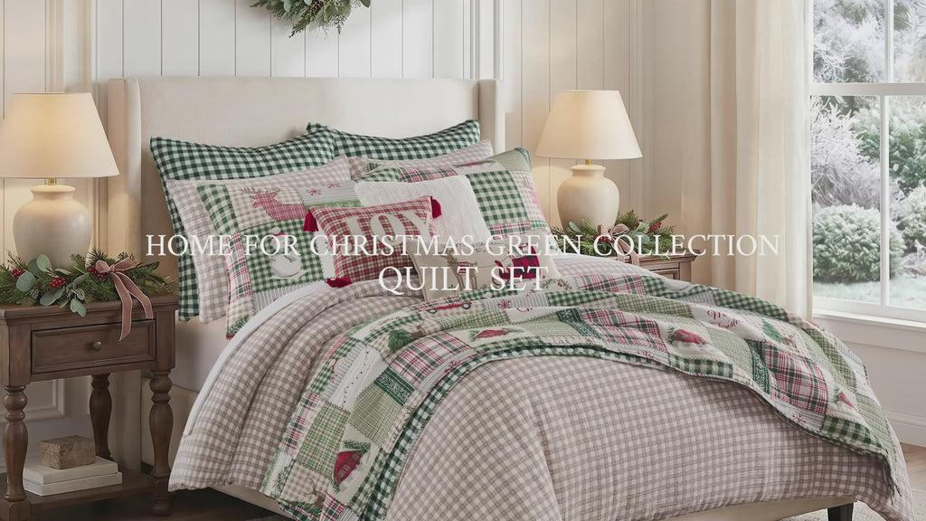 Home for Christmas Quilt Set
