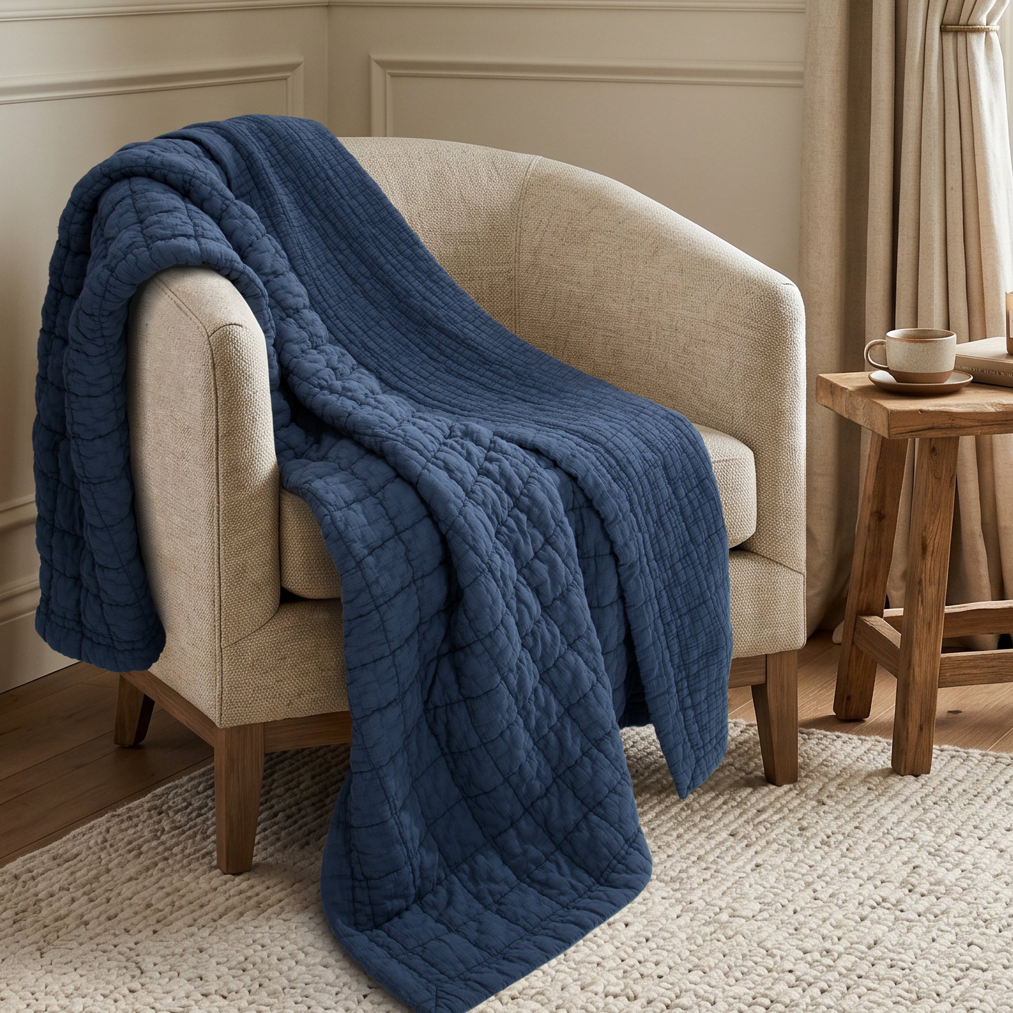 Whisper Quilted Throw