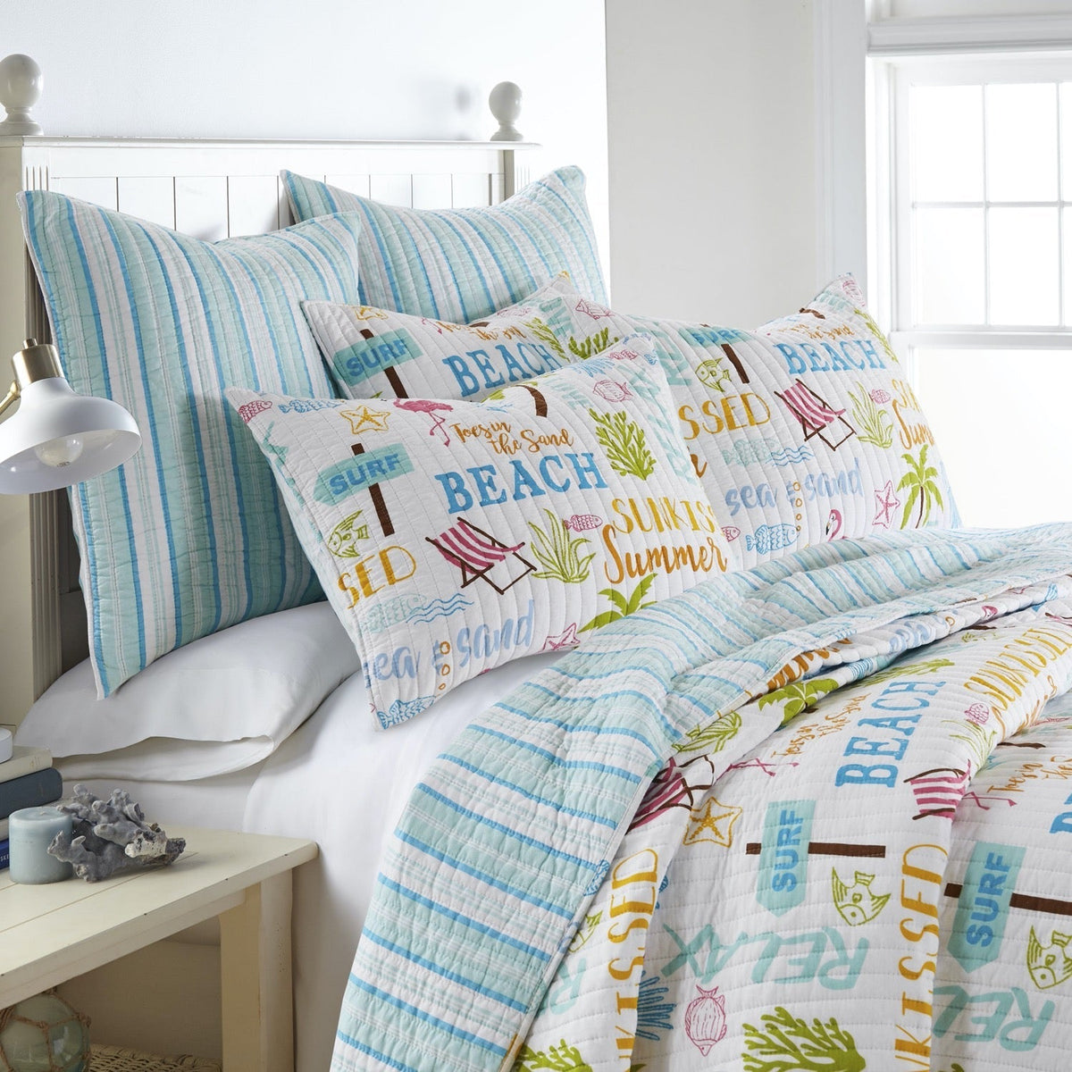 Scene Comfeters Coastal Bedding | Beach Bedding & Comforters | Levtex Home