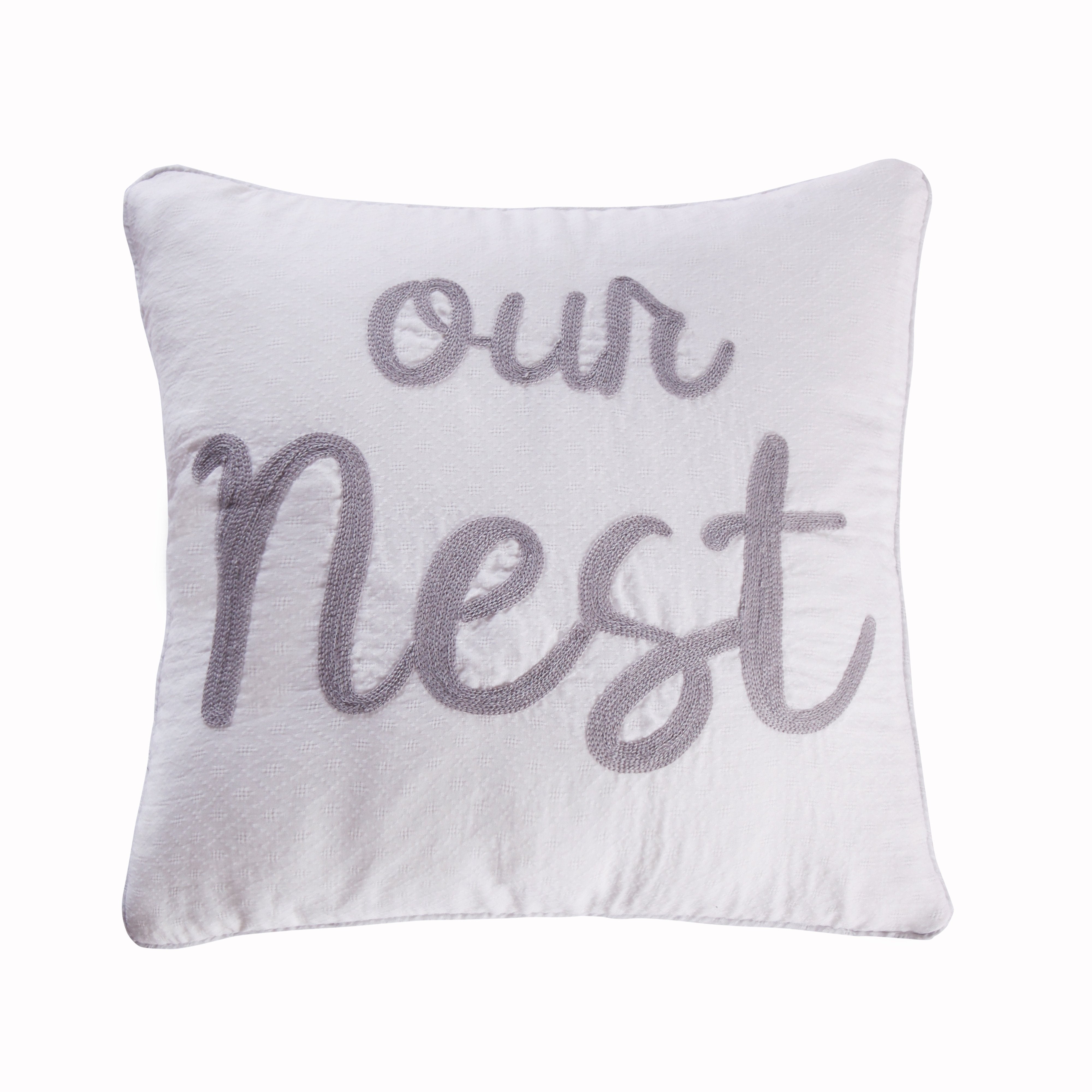 Bondi Stripe Grey Our Nest Pillow