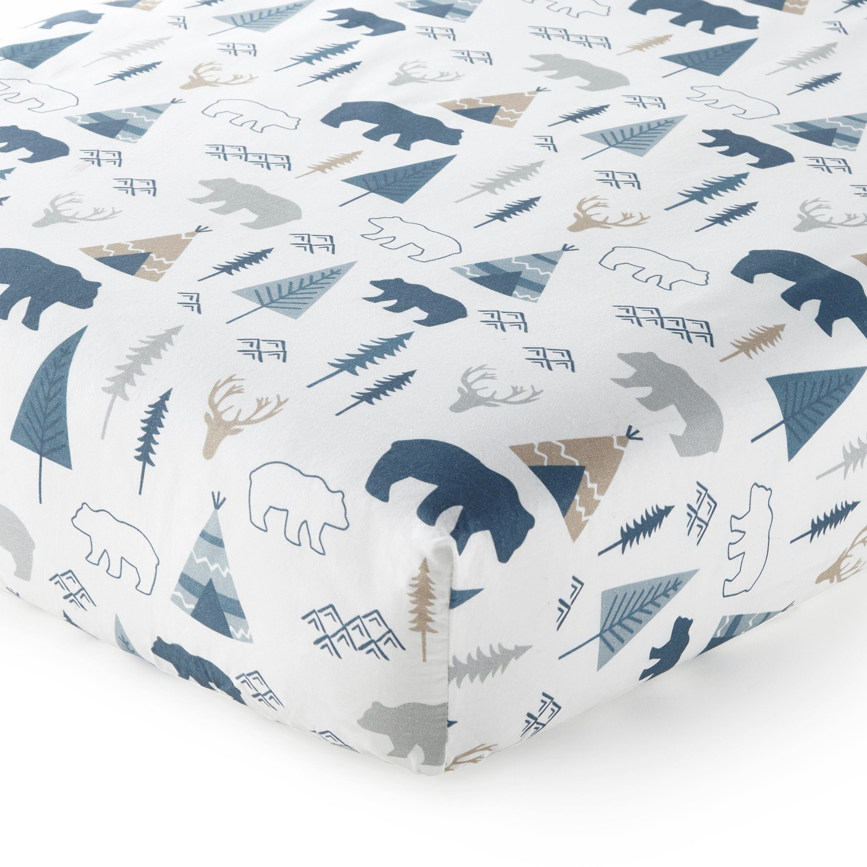 Emerson Cotton Crib Fitted Sheet