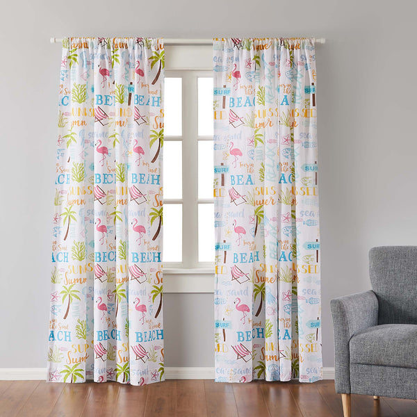 Homthreads Beach Days Drape Panel - Cotton – Levtex Home
