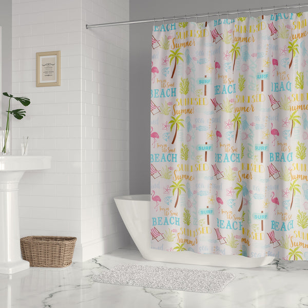 Homthreads Beach Days Shower Curtain - Cotton – Levtex Home