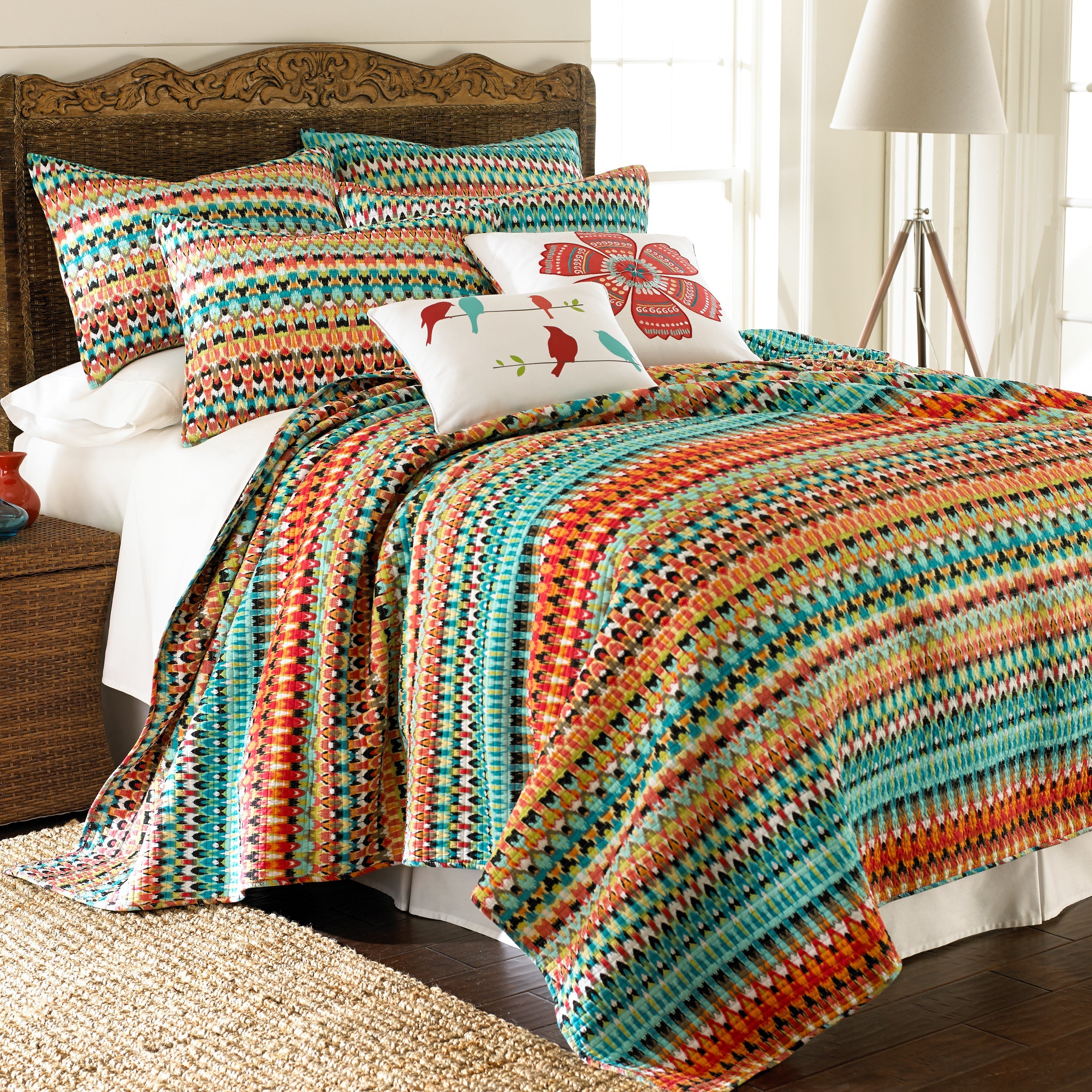 Bohemian quilt clearance