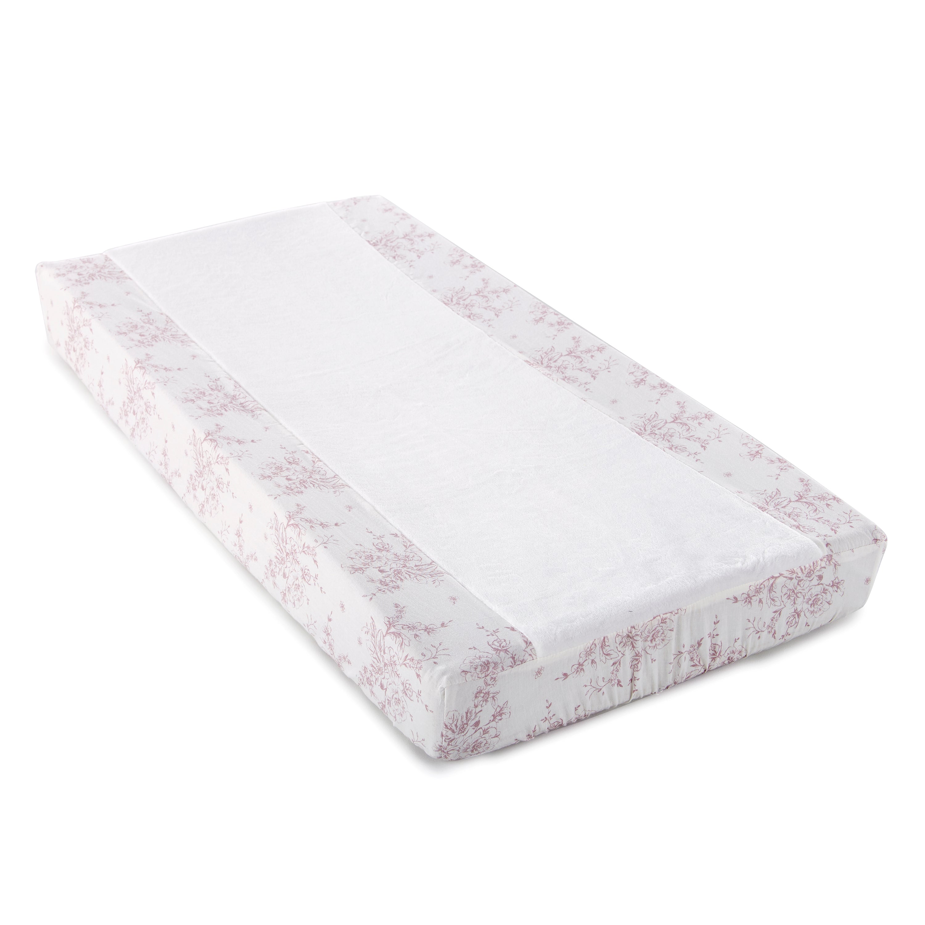 Heritage Lilac Floral Change Pad Cover