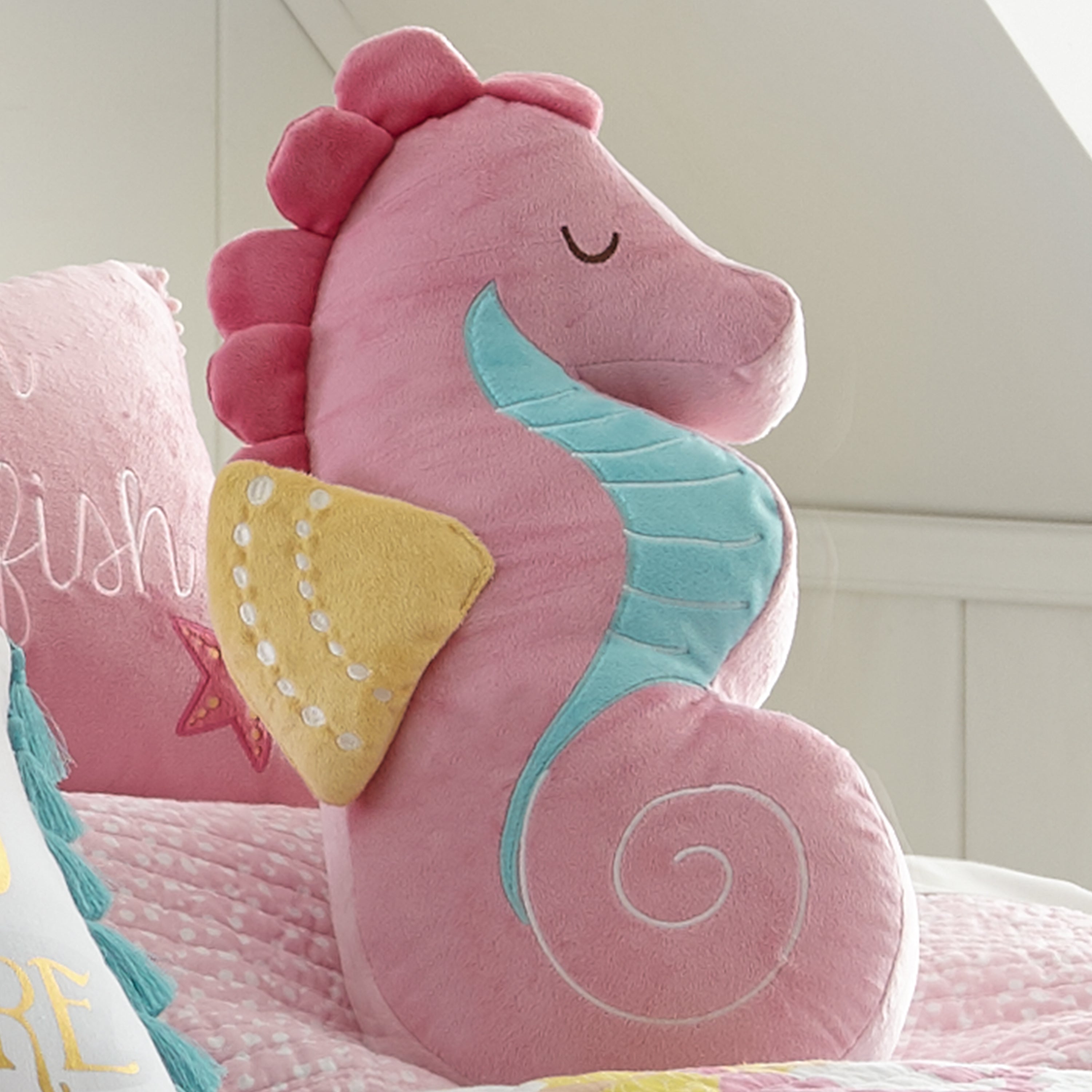 Marina Sea Horse Pillow