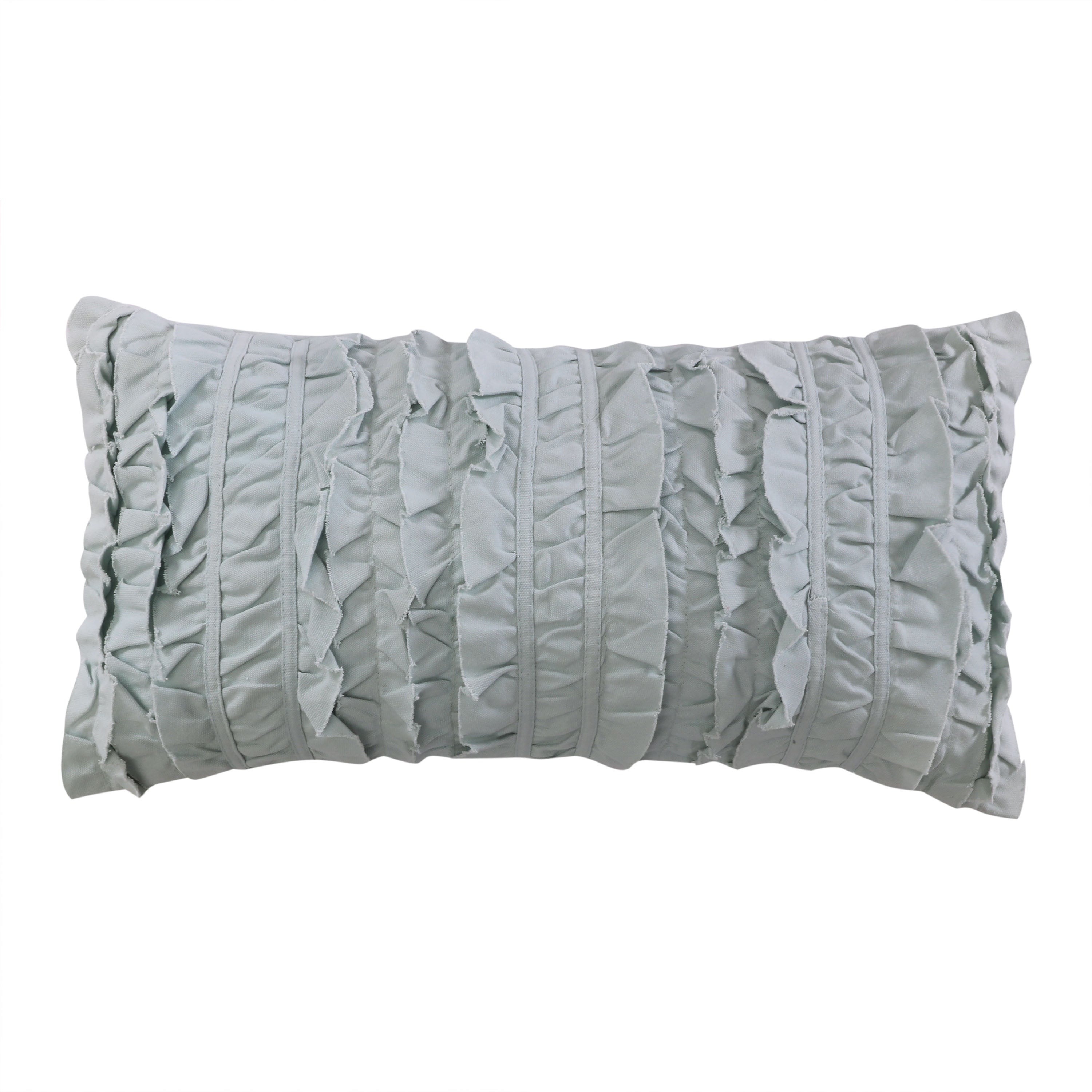 Ditsy Spa Ruched Pillow