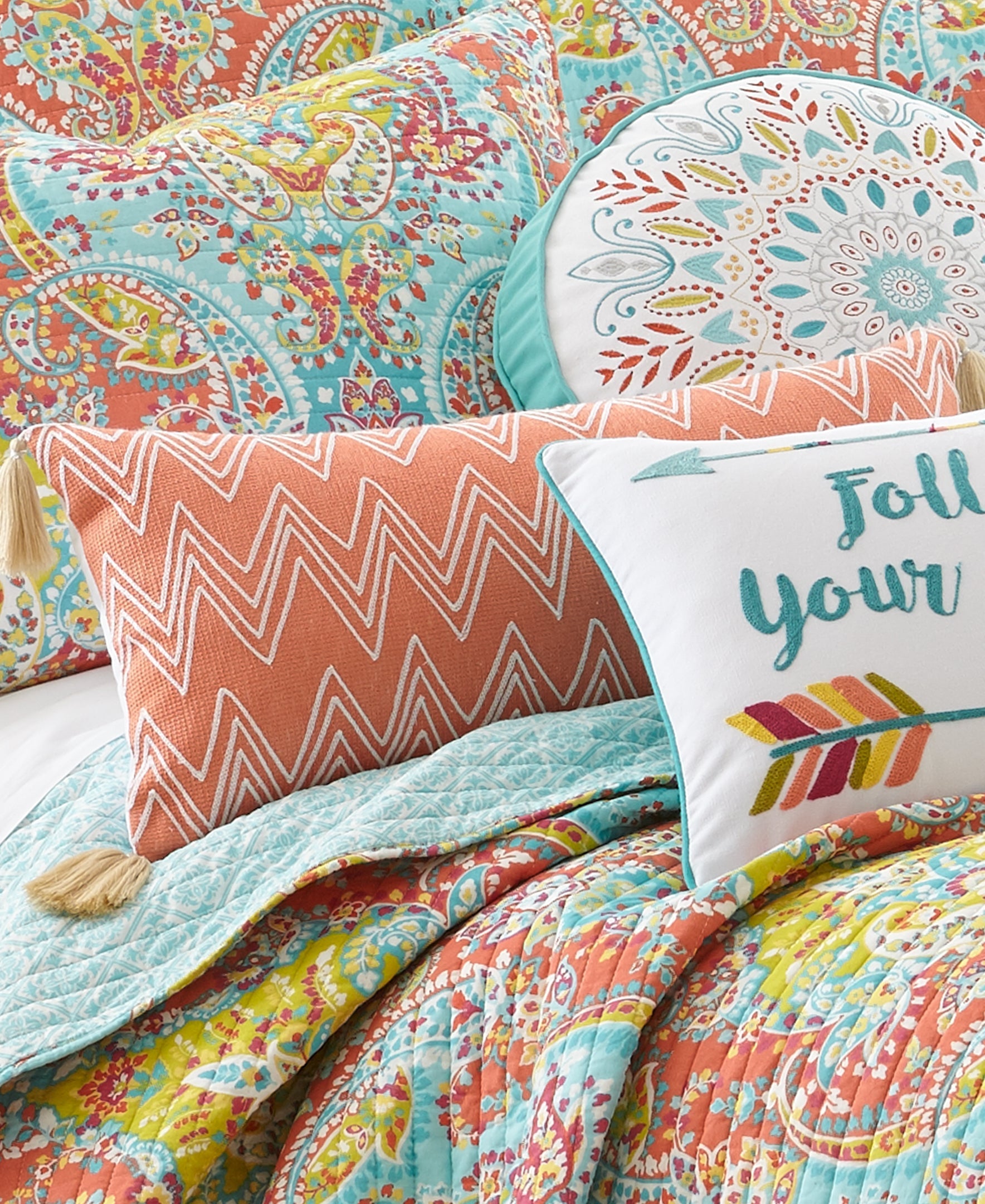 Teide Coral Pillow