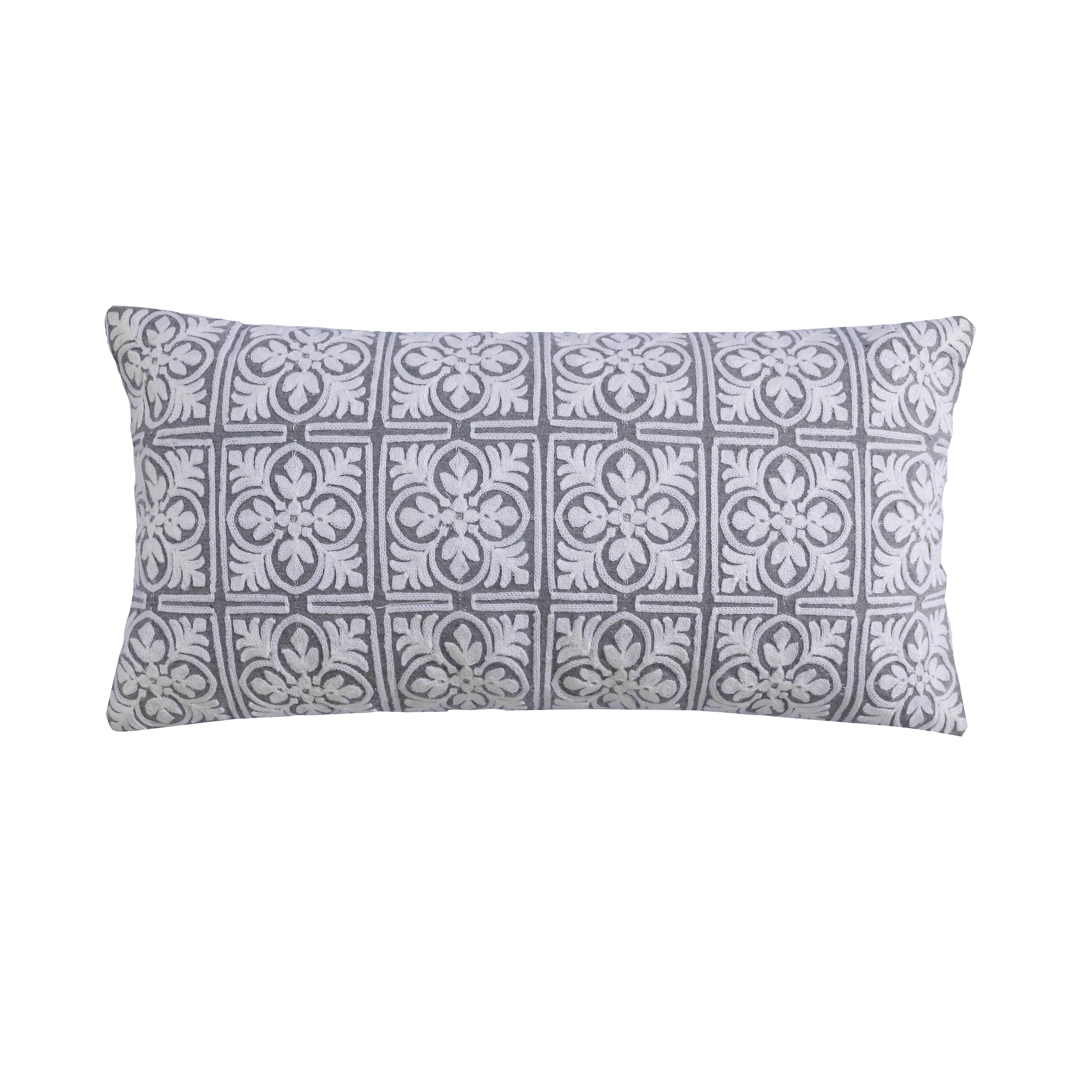 Levtex Home Mills Grey Medallion Pillow