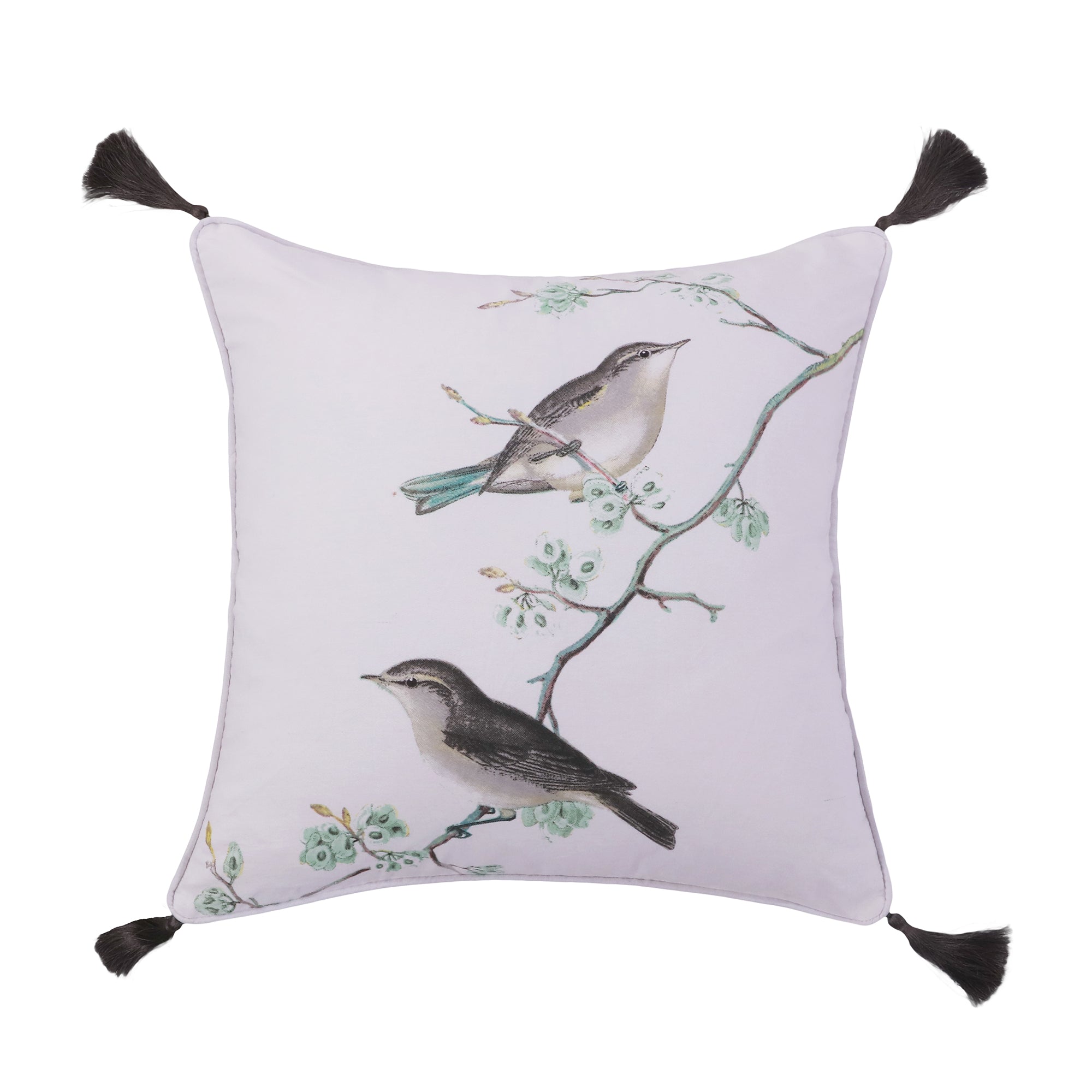 Legacy Bird Tassel Pillow