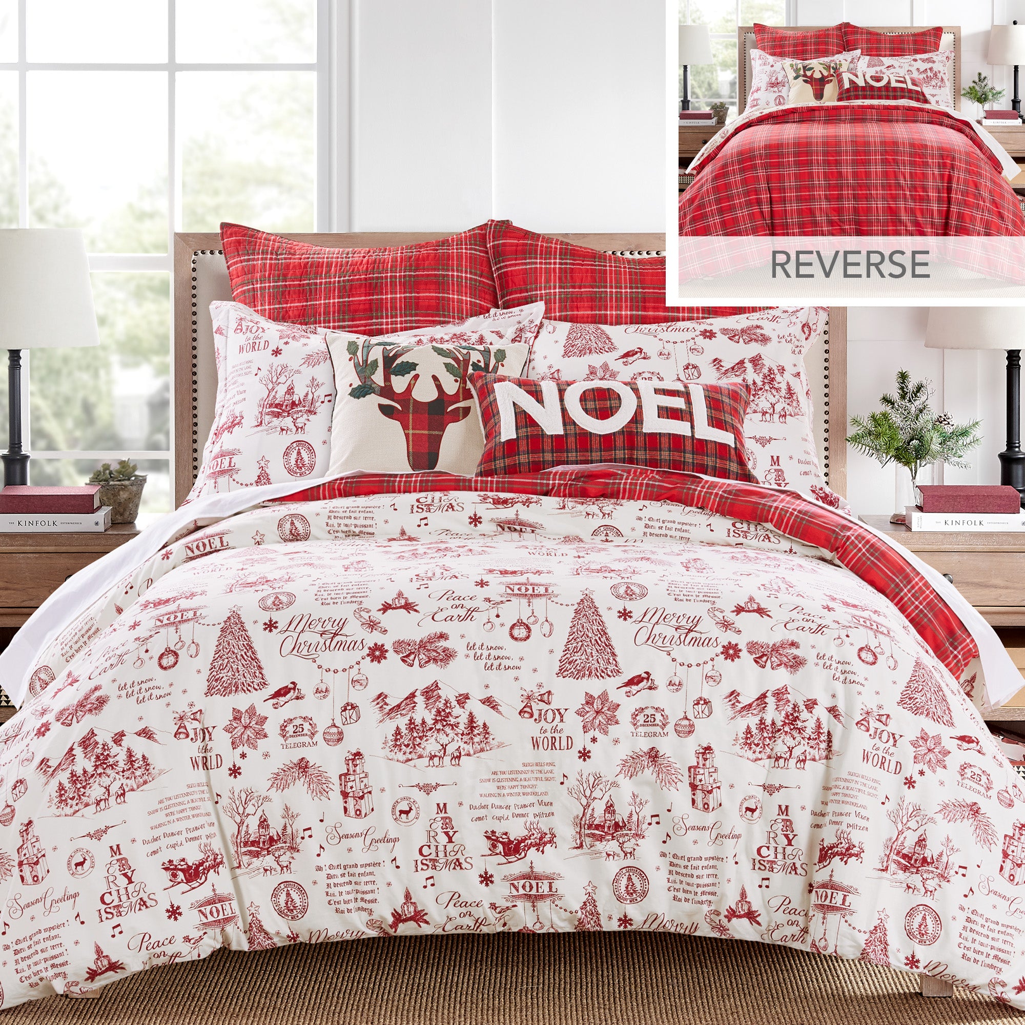 Yuletide Noel Pillow