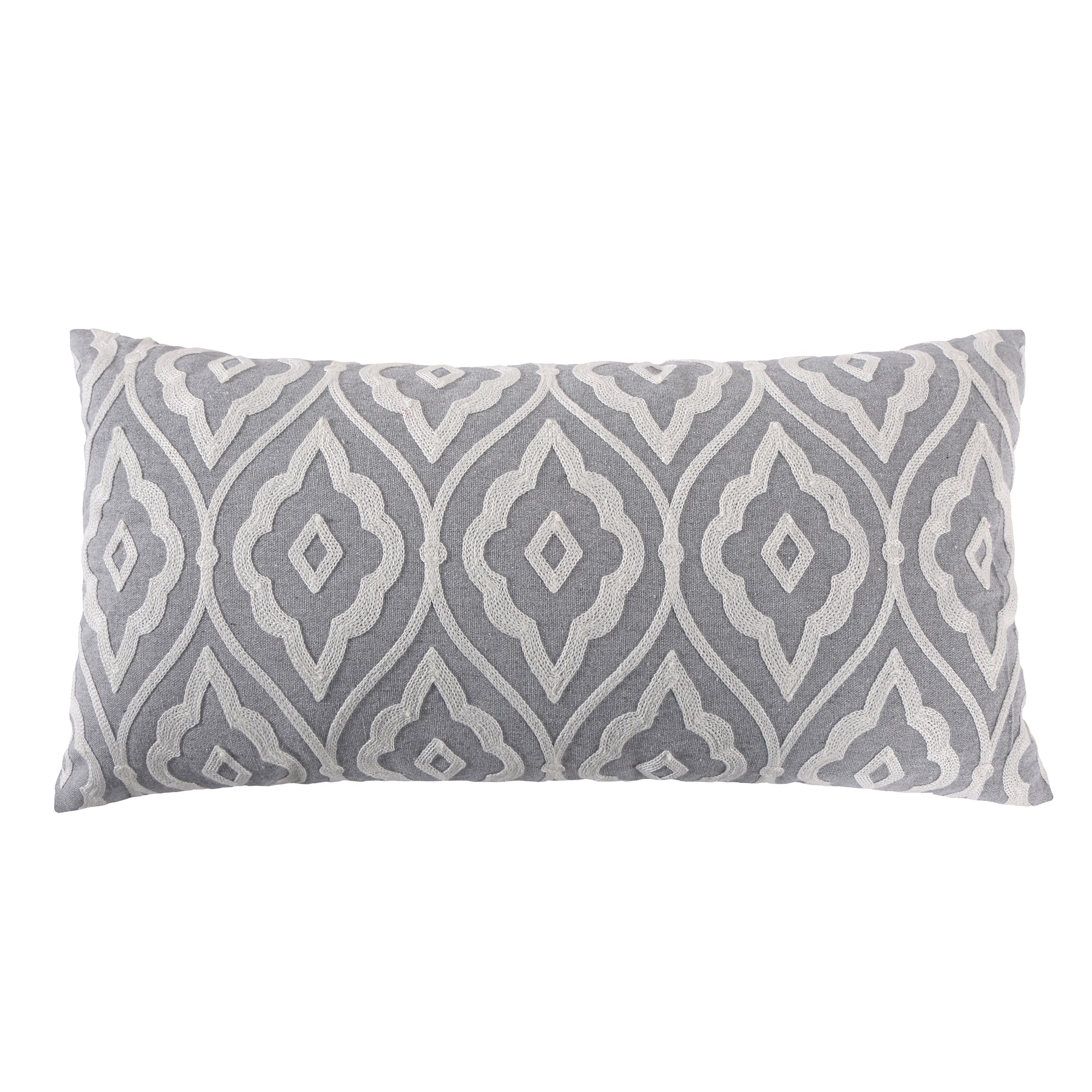 Tamsin Grey Geometric Pillow