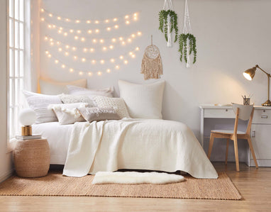 Cross Stitch Cream Quilt Set – Levtex Home