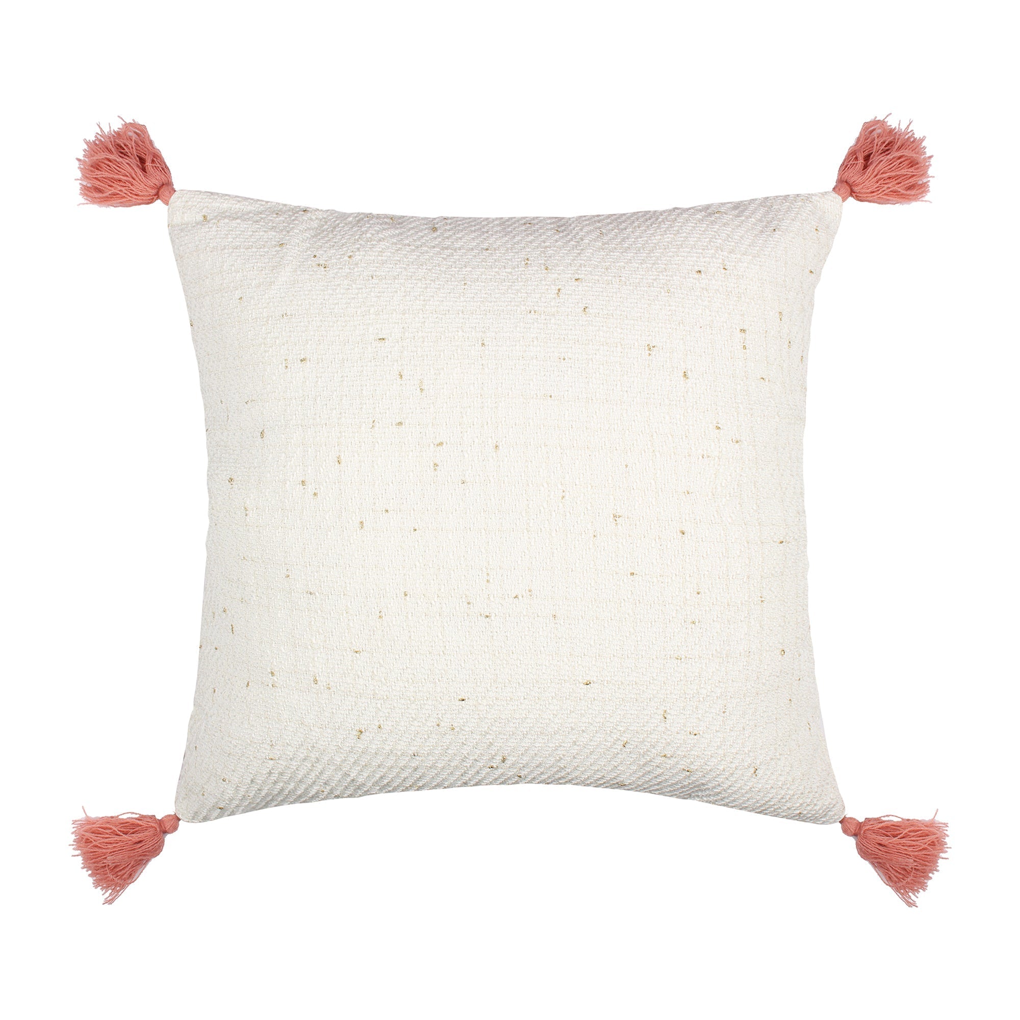 Loretta Textured Tassel Pillow