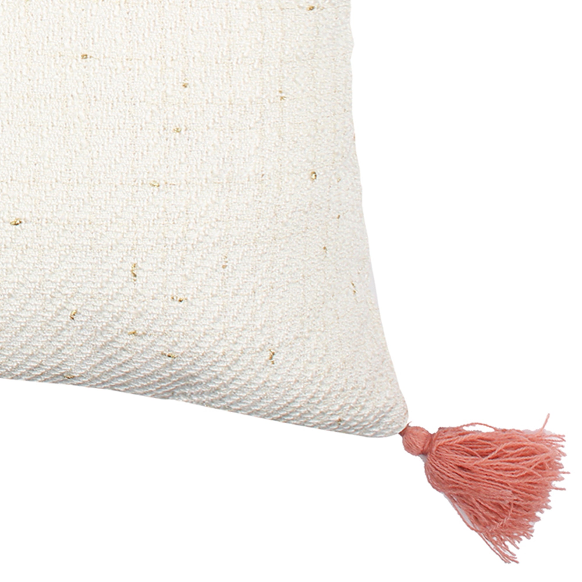 Loretta Textured Tassel Pillow