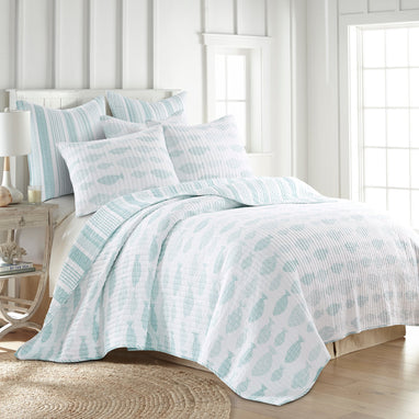 Levtex Home - Laida Beach Quilt Set - Trapunta doppia + una federa Levtex Home - Laida Beach Quilt Set - Trapunta doppia + una federa