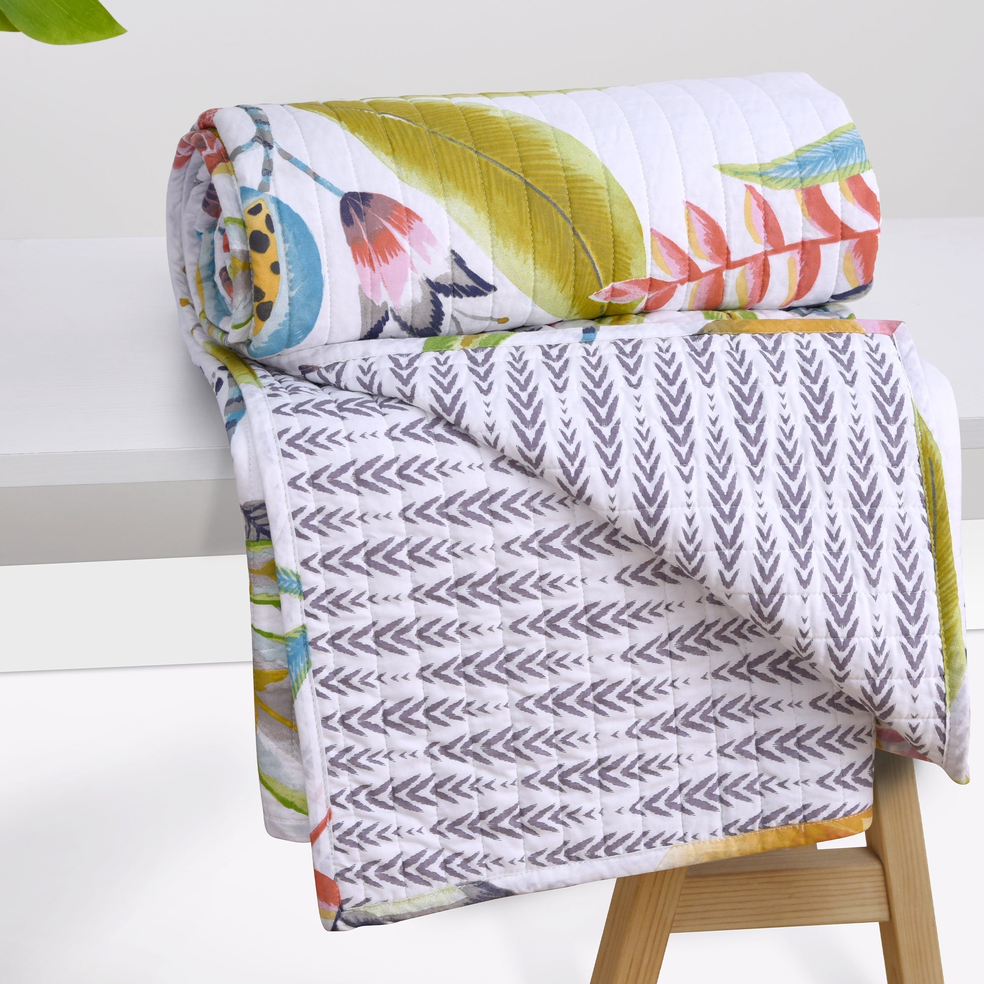 Melina Quilted Throw