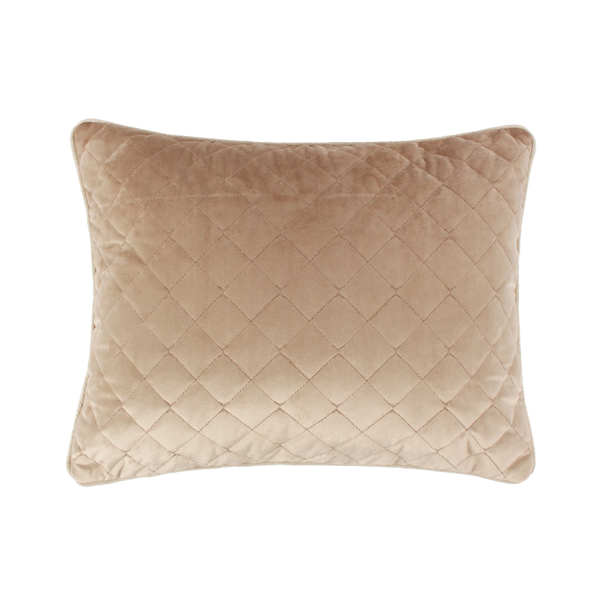 Cozette Small Diamond Velvet Pillow