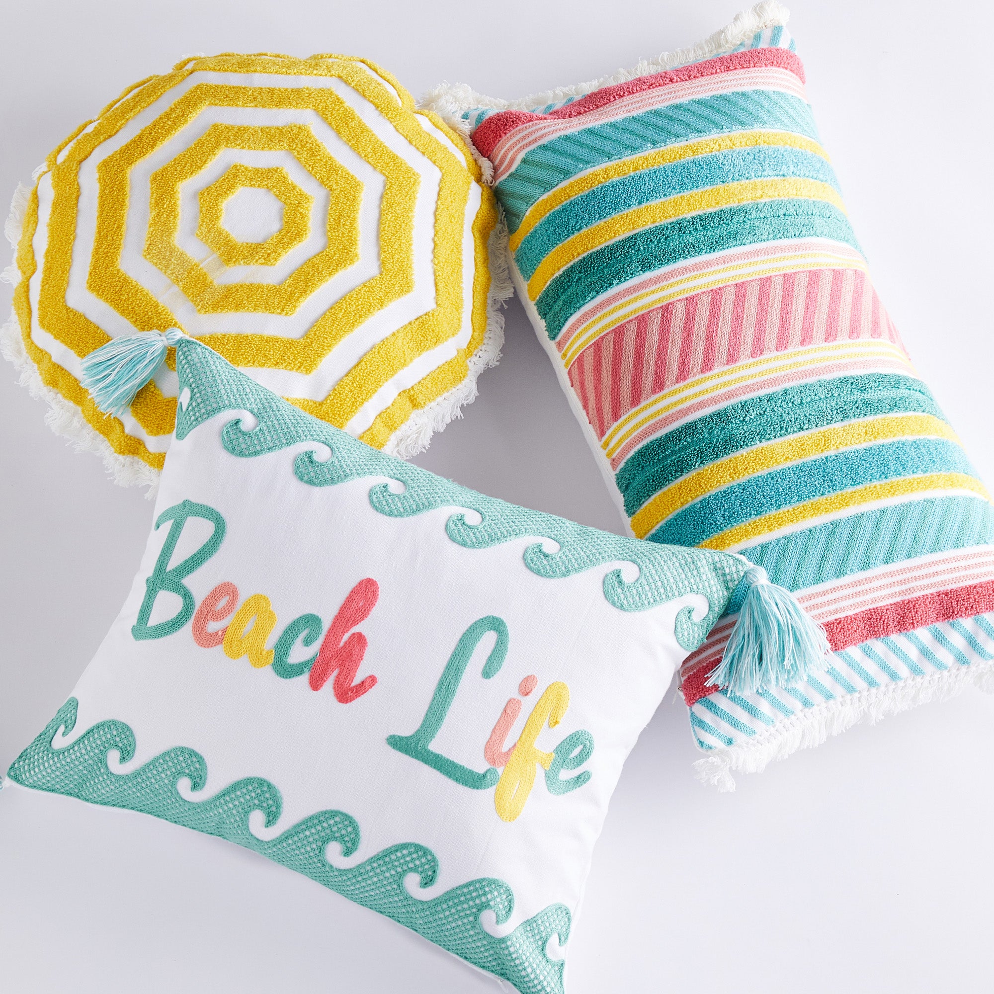 Summertime Beach Life Pillow