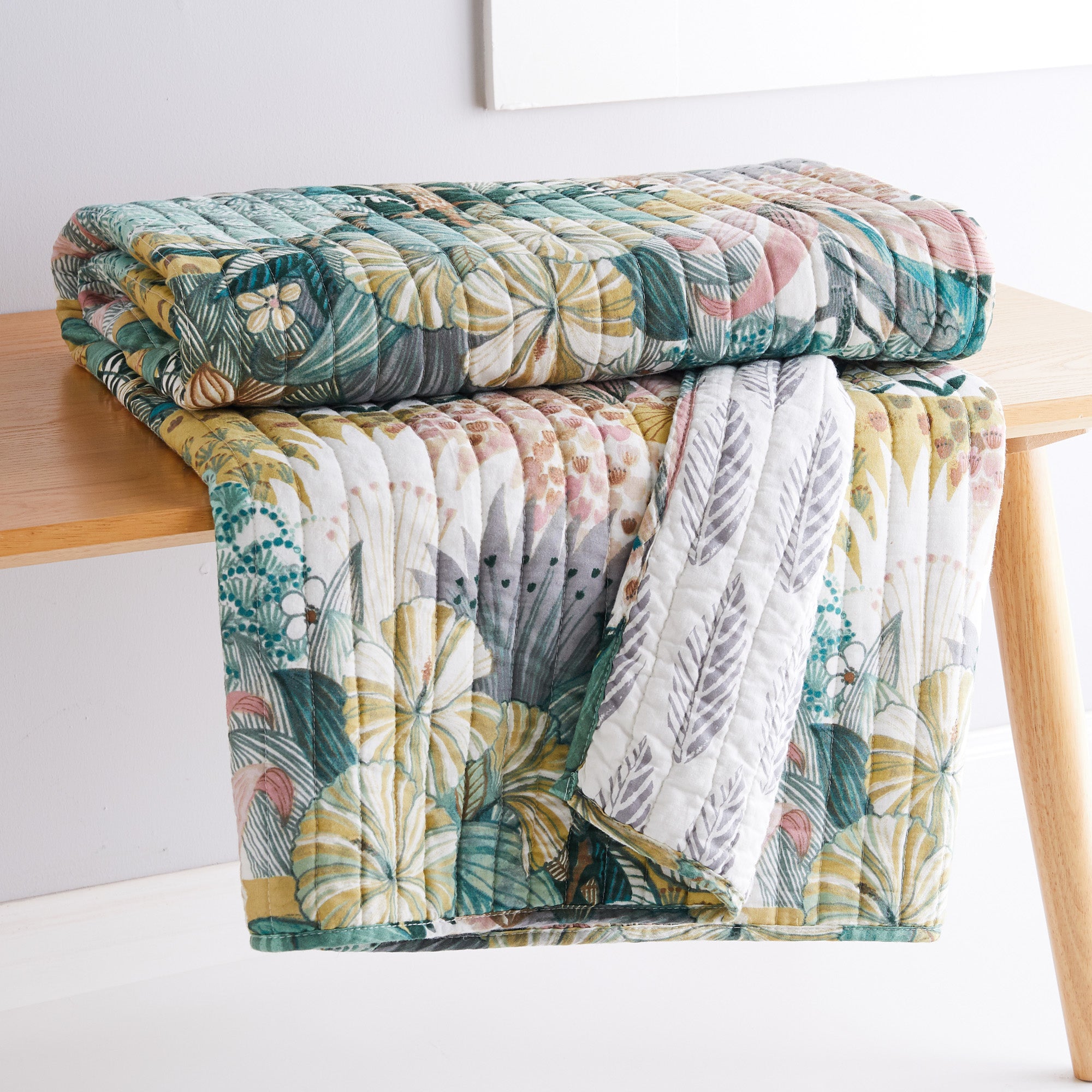 Ashika  Quilted Throw