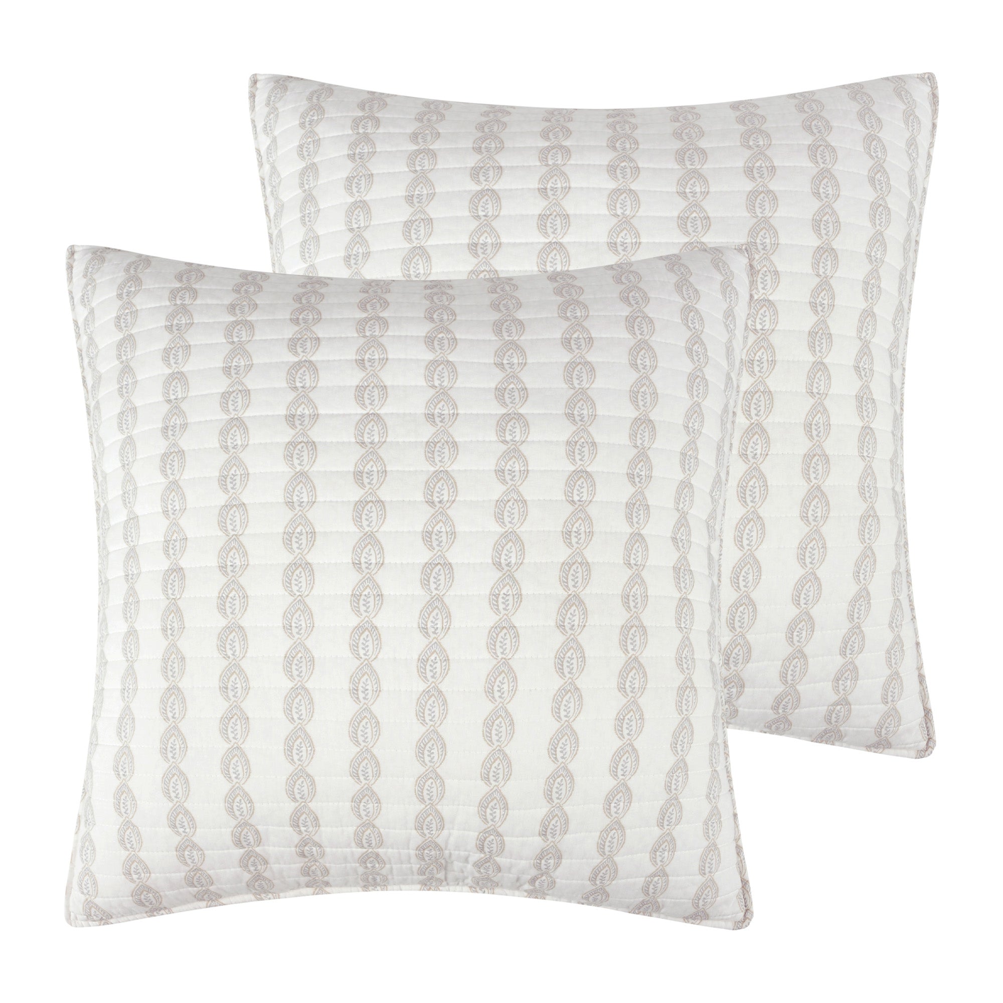 Blush euro pillow shams best sale