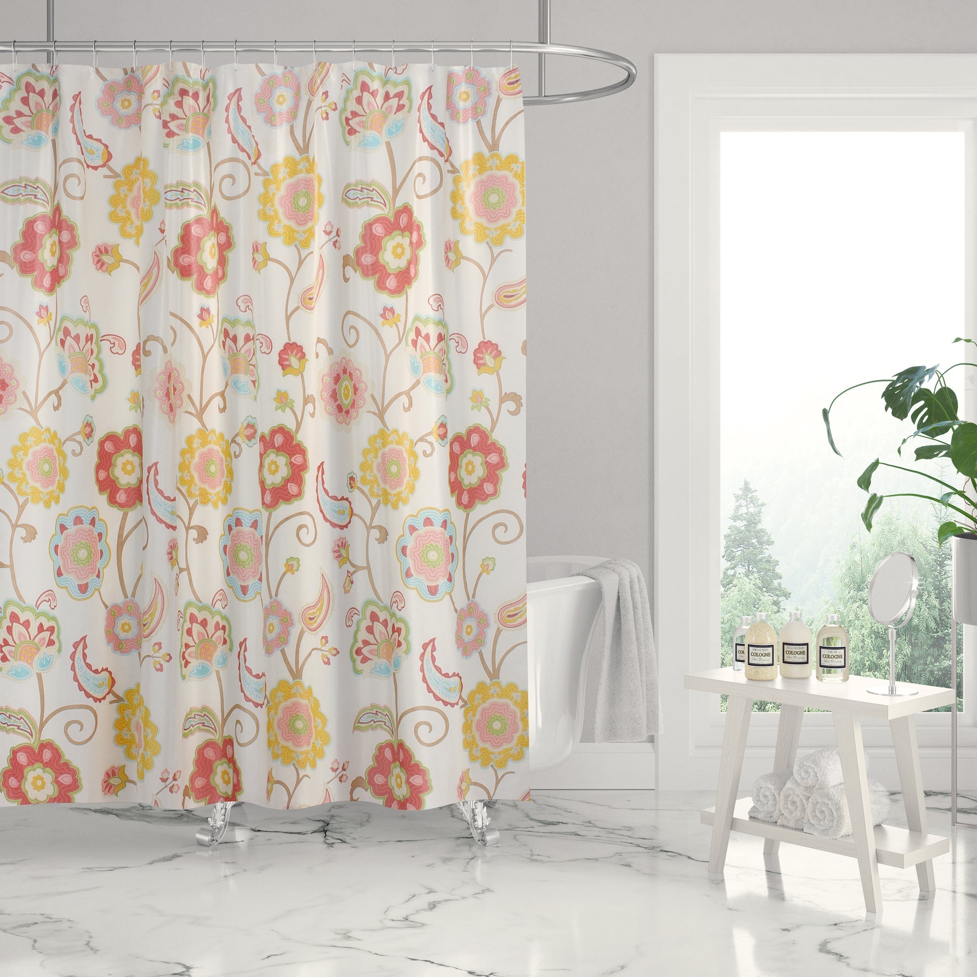 Ashbury Spring Shower Curtain