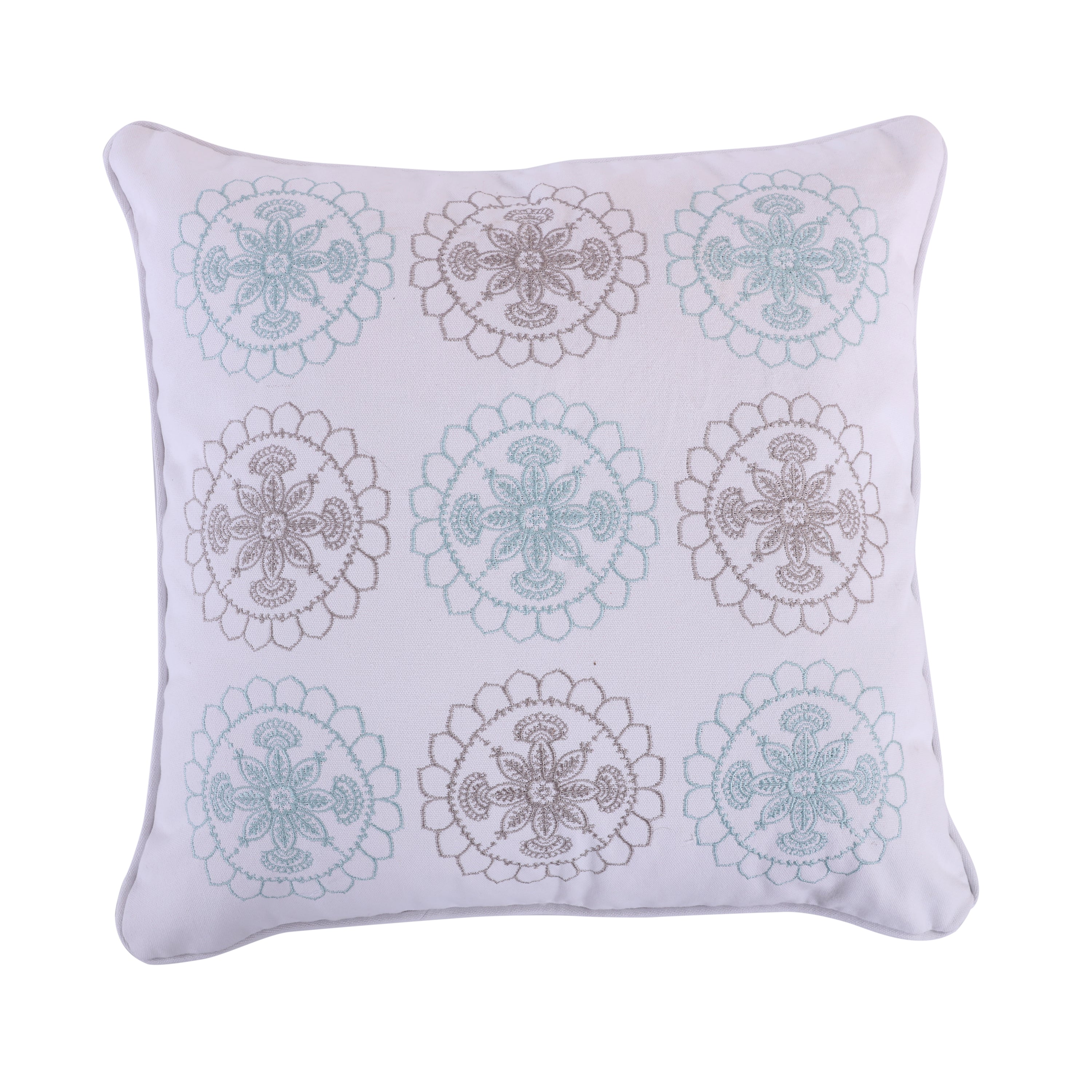 Spruce Spa Embroidered Pillow