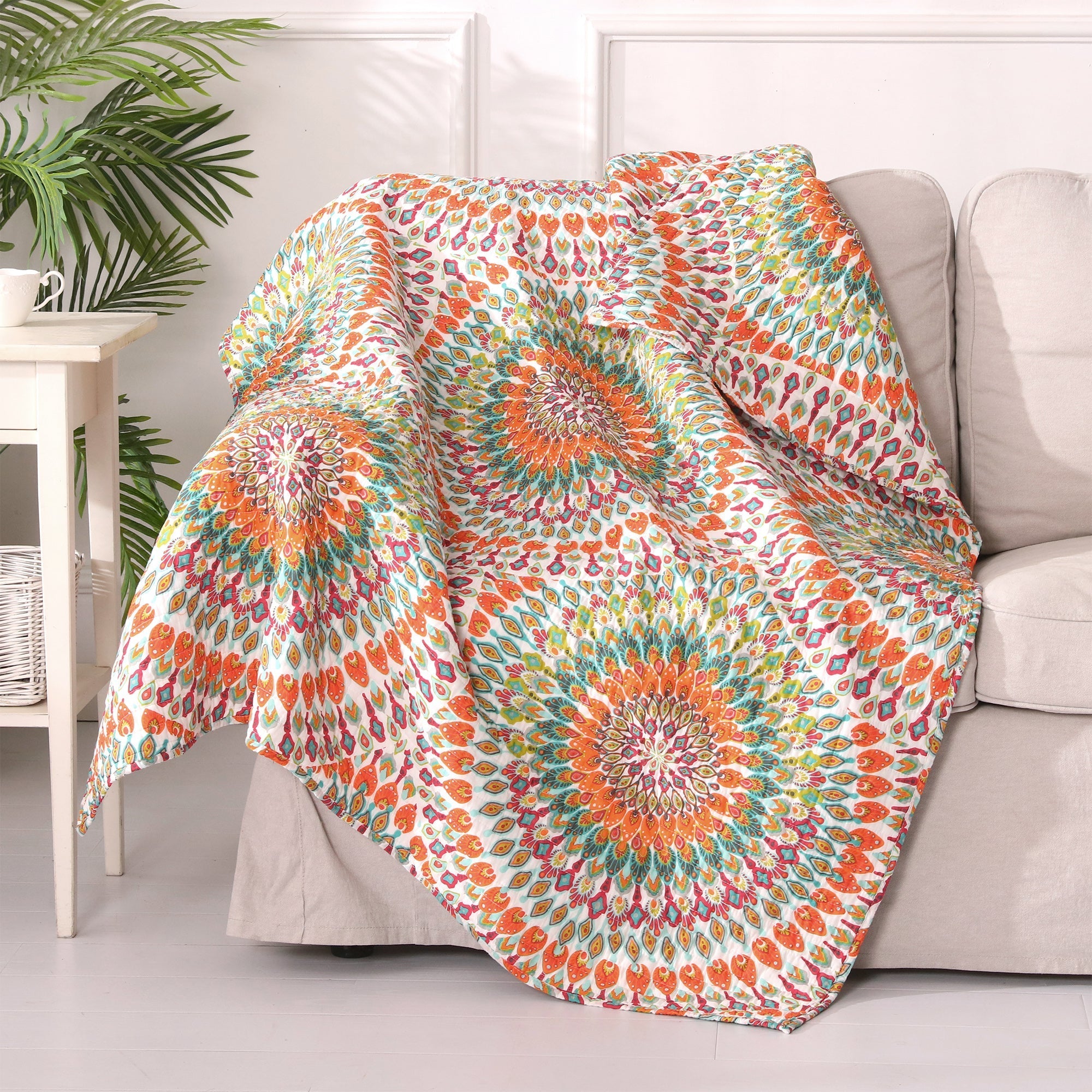 Mirage Quilted Throw