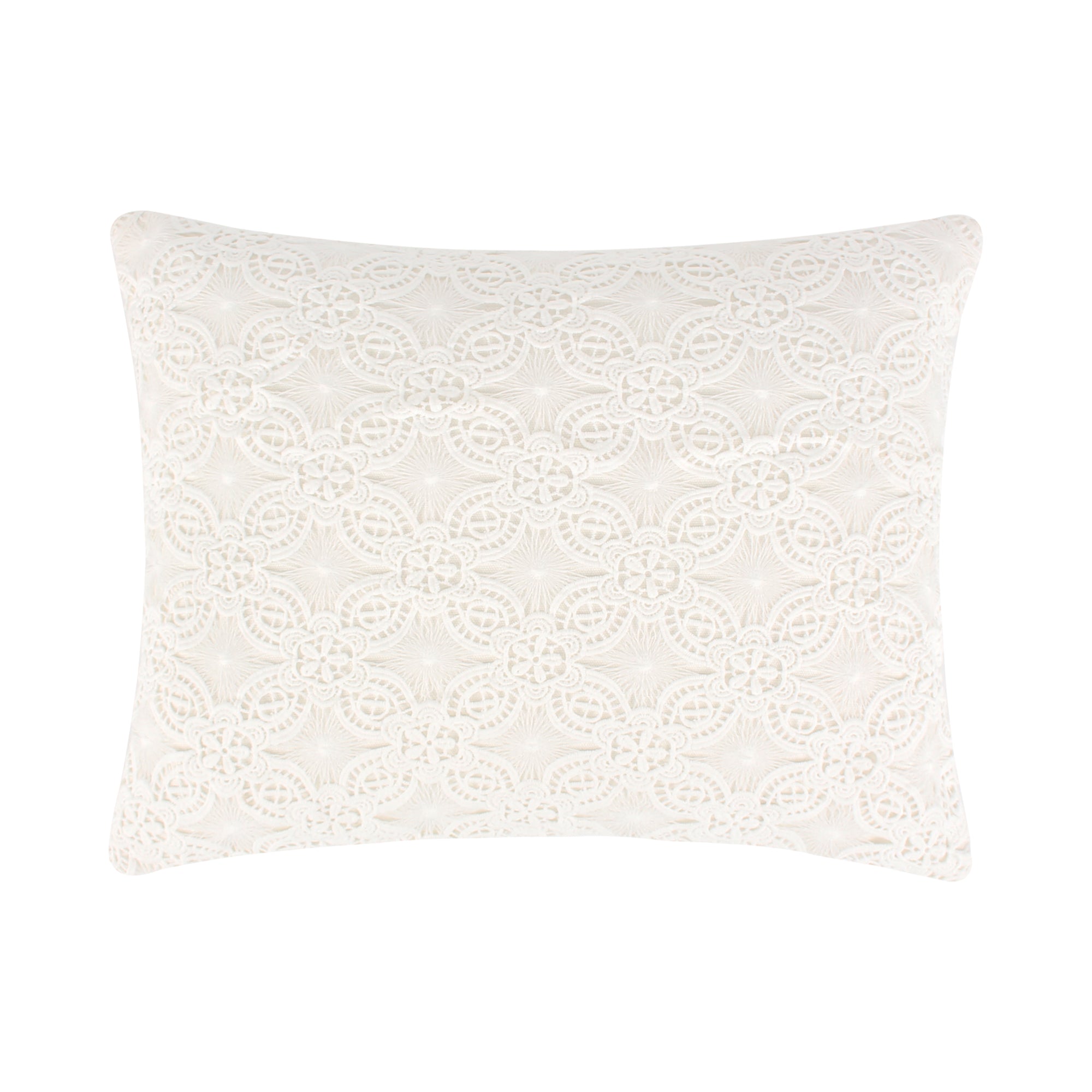 Leonora Floral Lace Pillow