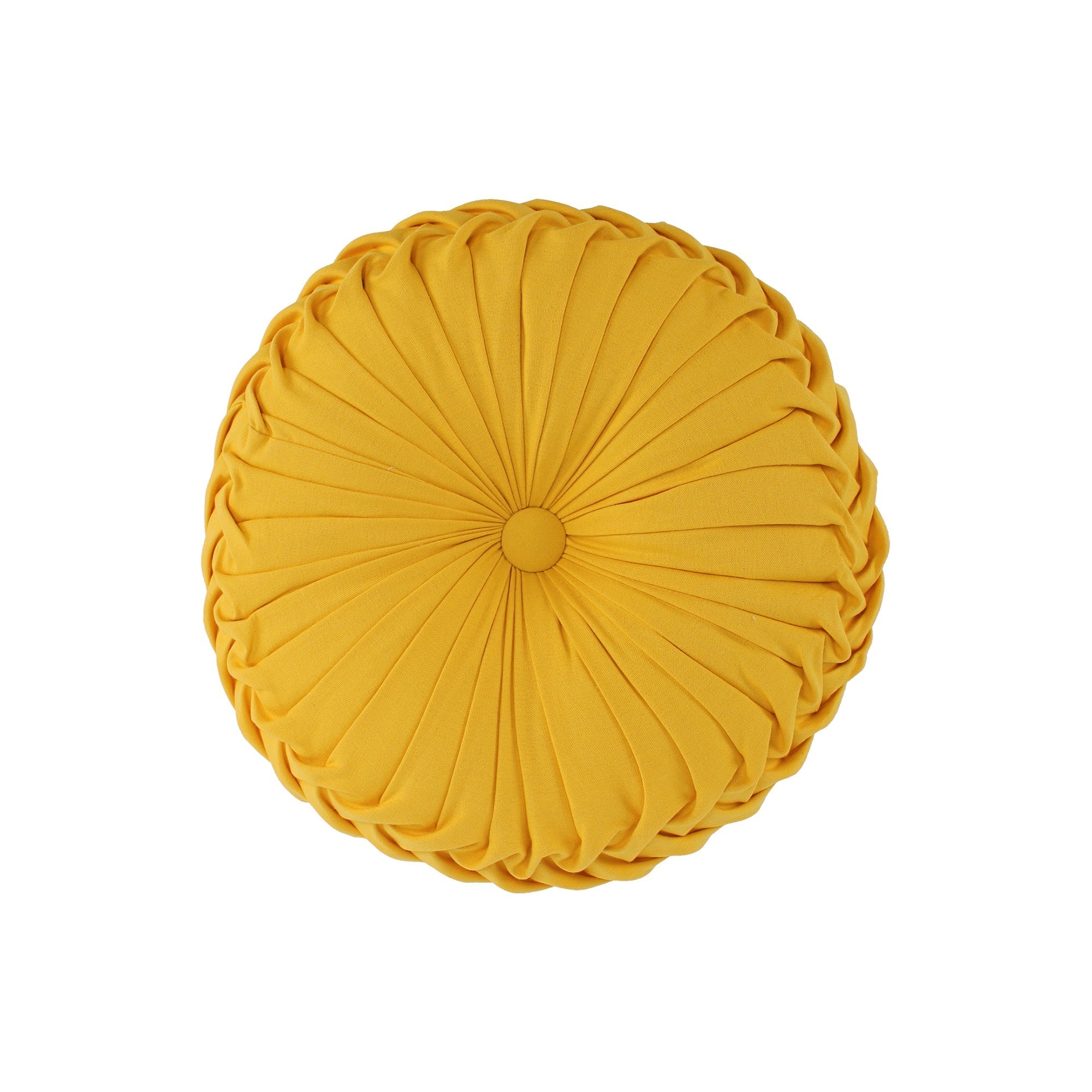 St. Ives Round Pleated Pillow