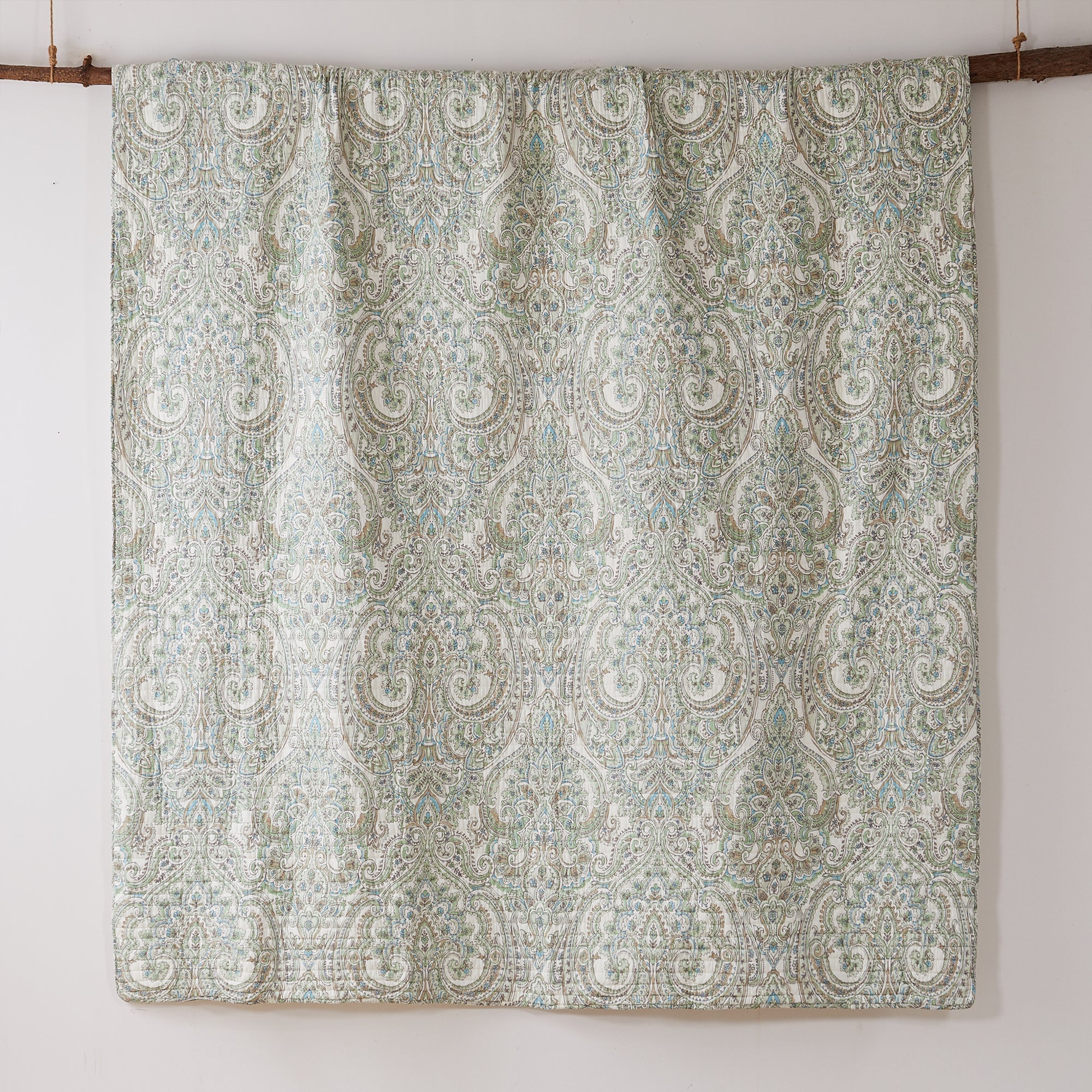 Assisi Mint Quilt Set