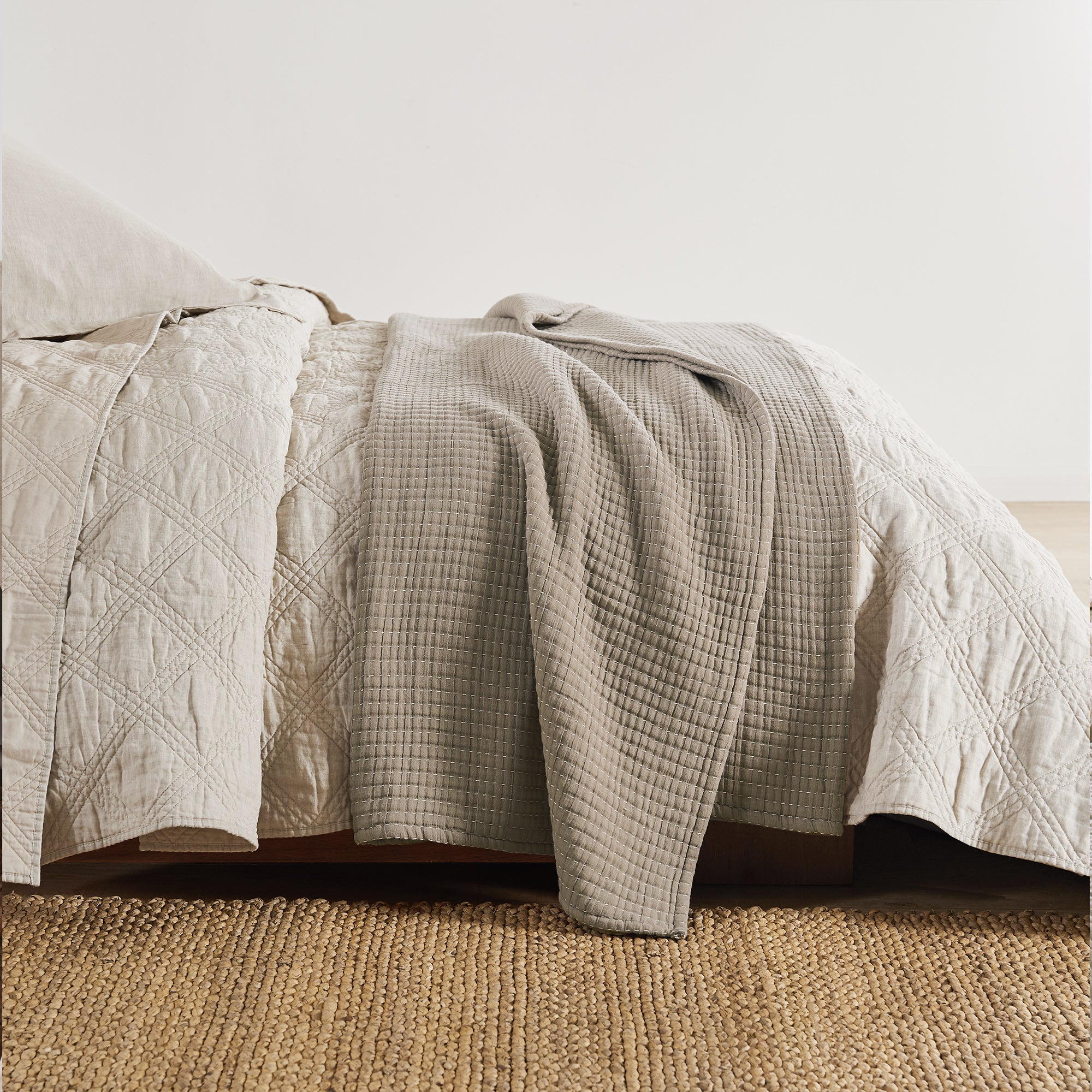 Caden Cotton Muslin Coverlet Set