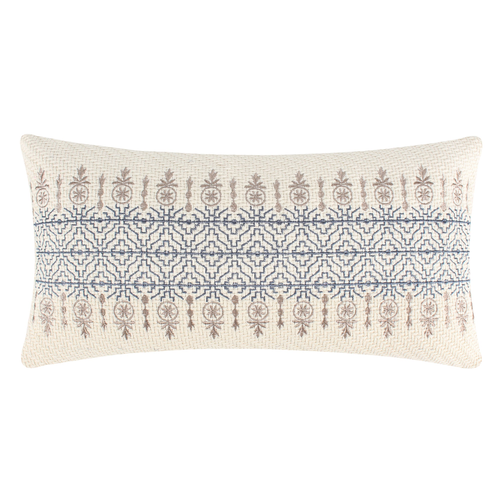 Aliza Blue Stripe Pillow