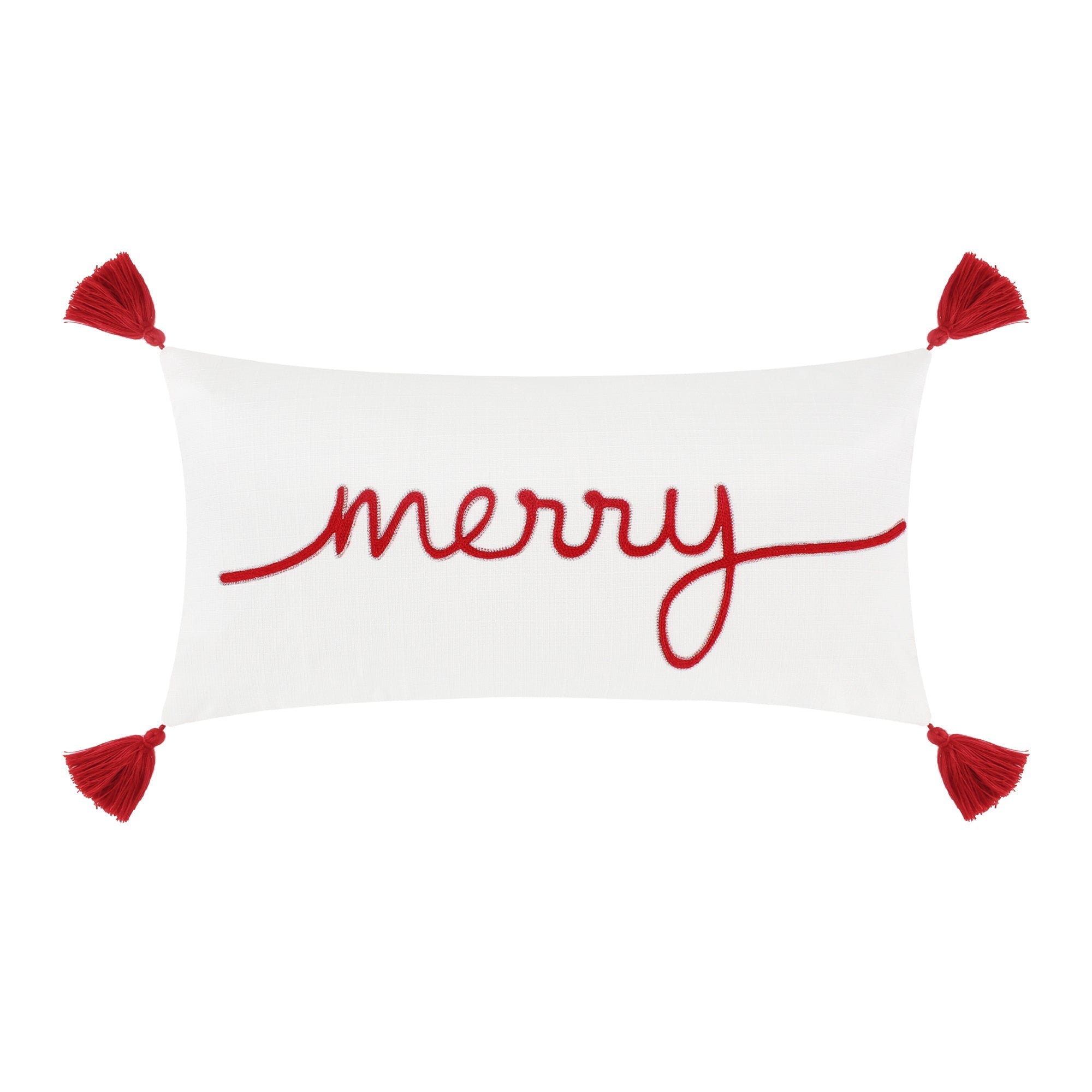 All is Bright Merry Pillow 12x24
