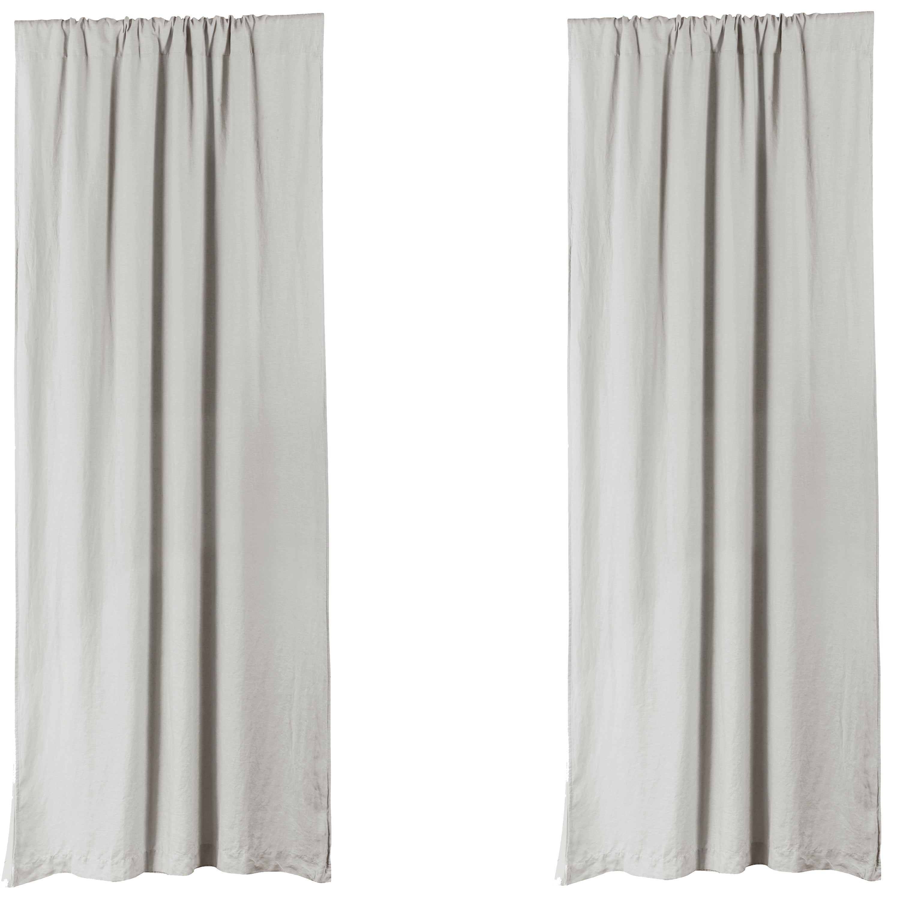 Washed Linen Drape Panel - Set of 2