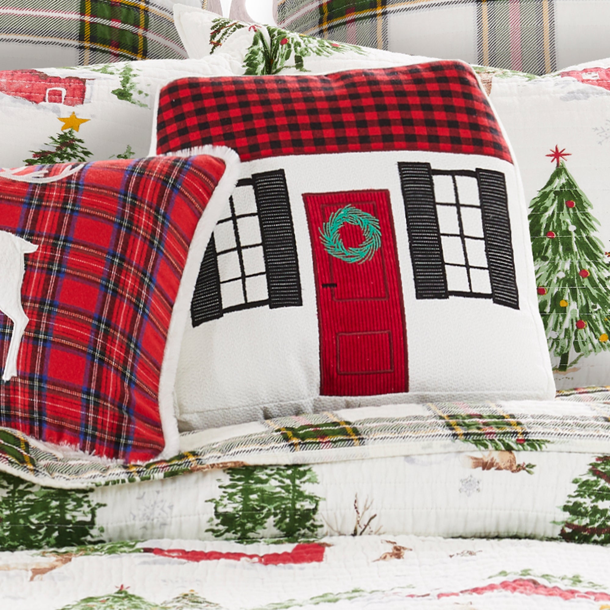 Tatum Pines Holiday Home Pillow
