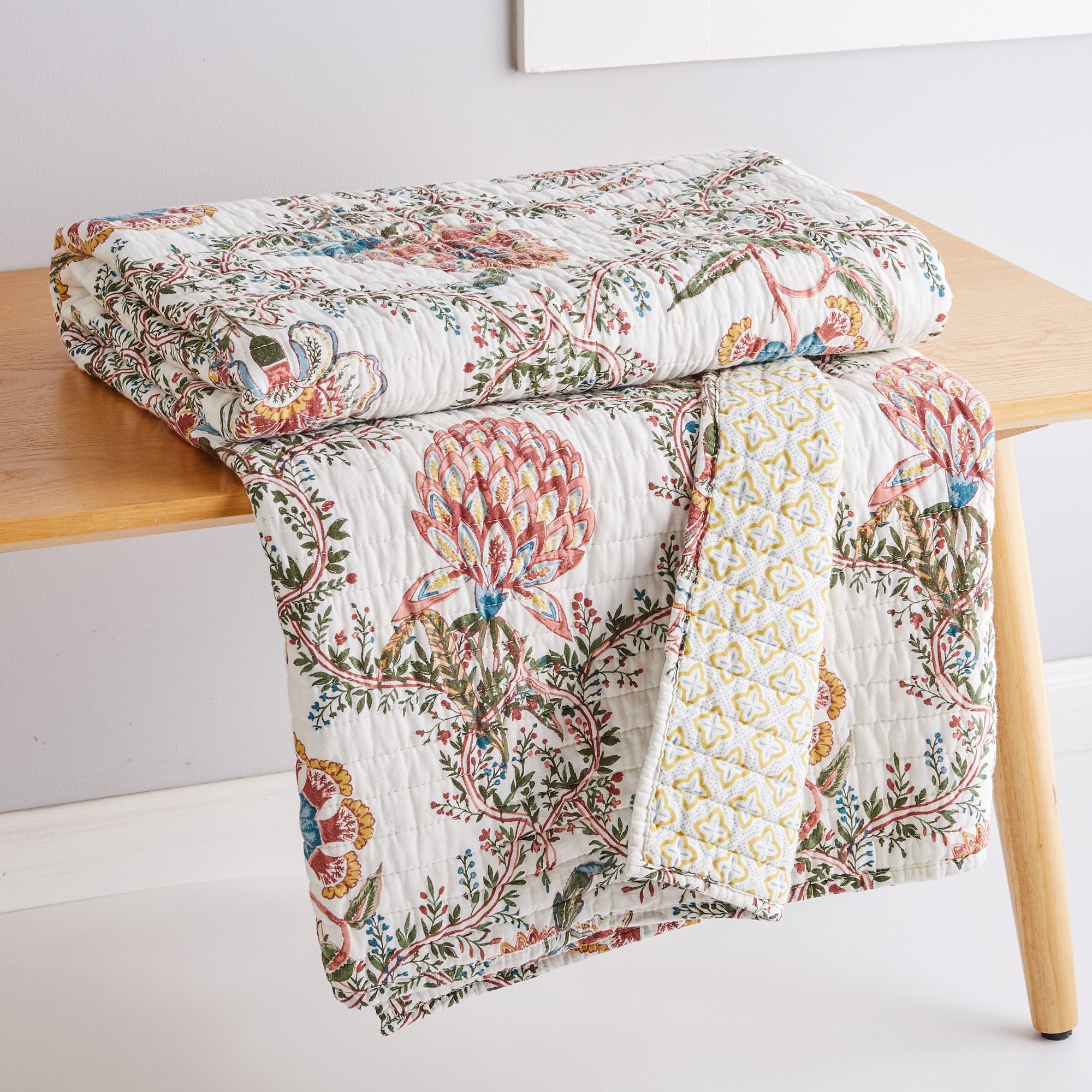 Inaya Quilted Throw