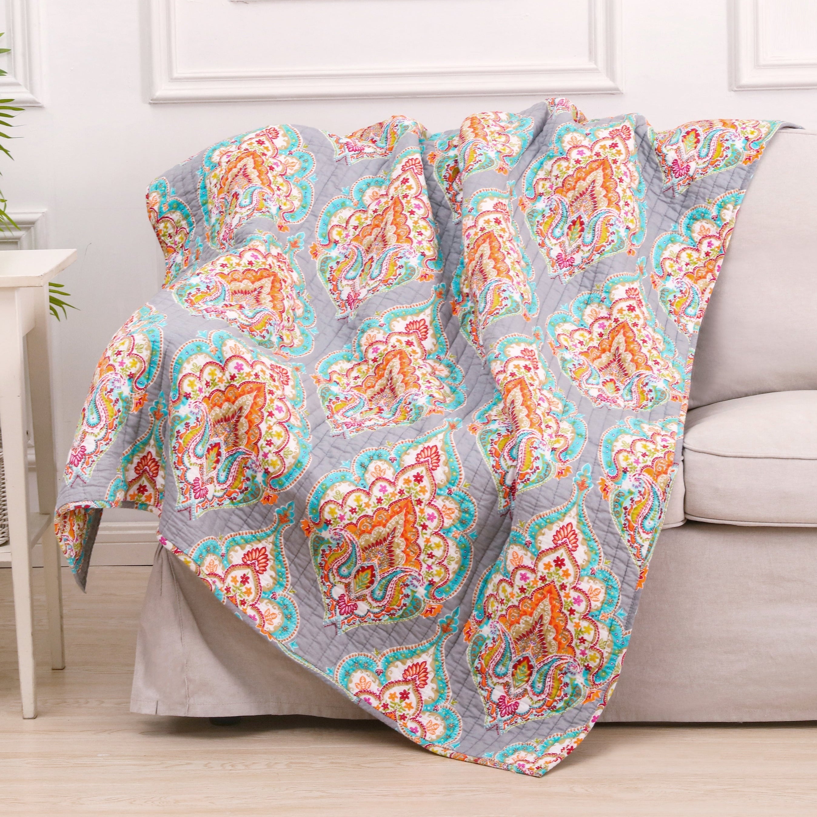 Marielle Quilted Throw