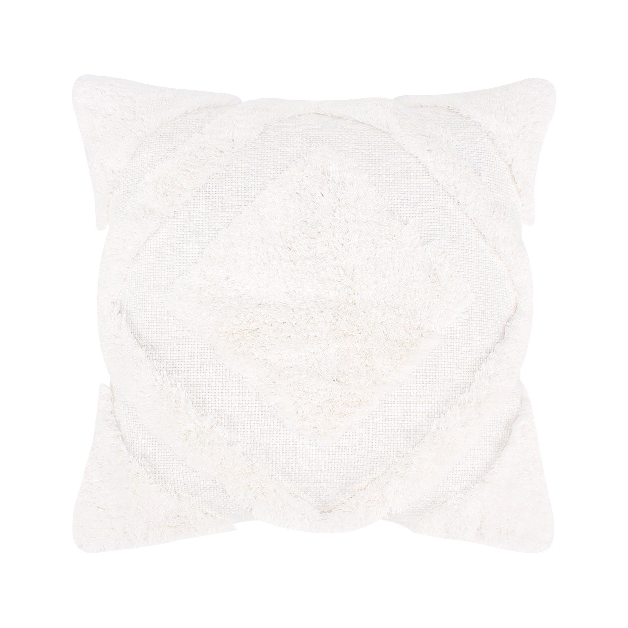 Santa Fe Cream Textured Pillow