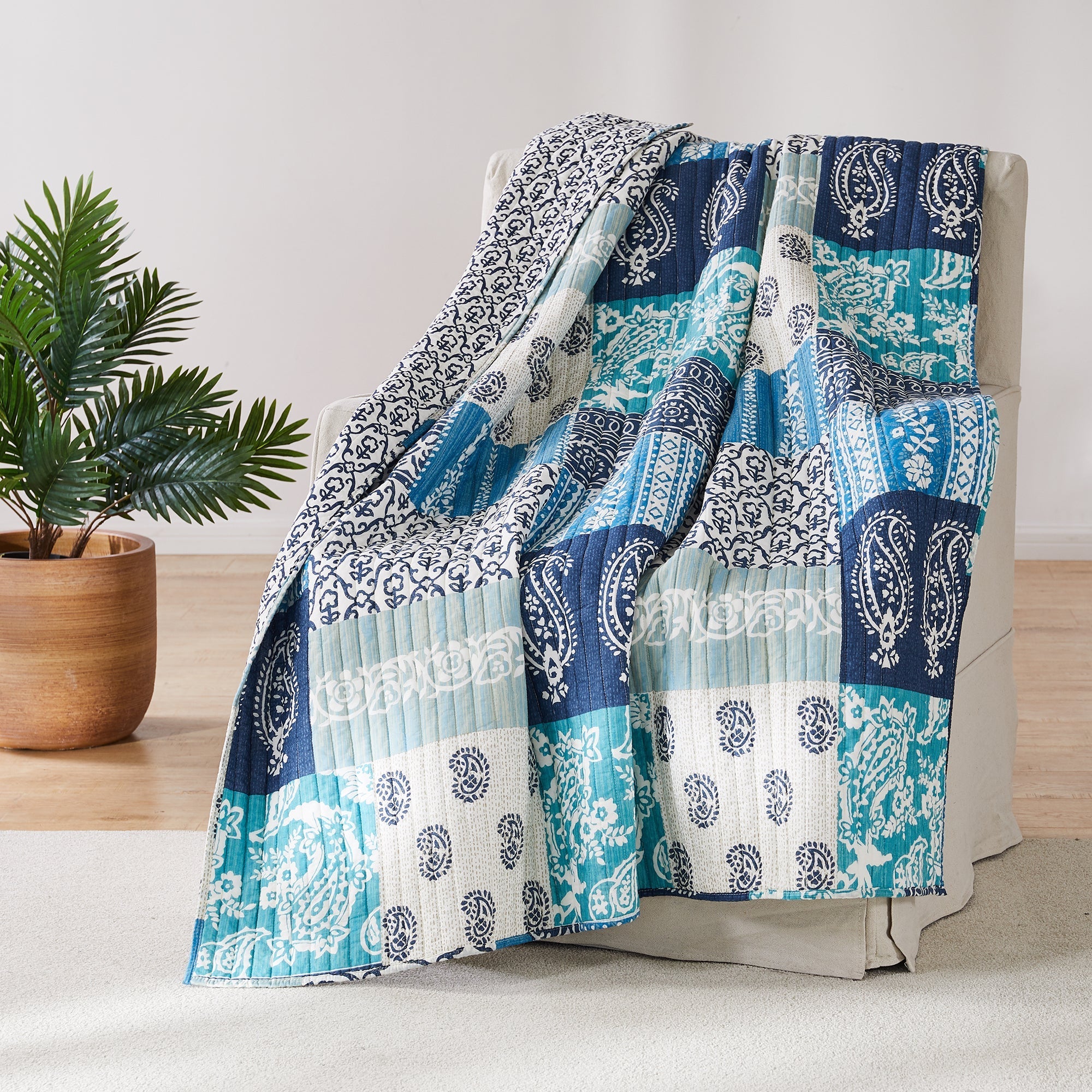 Chandra Quilted Throw