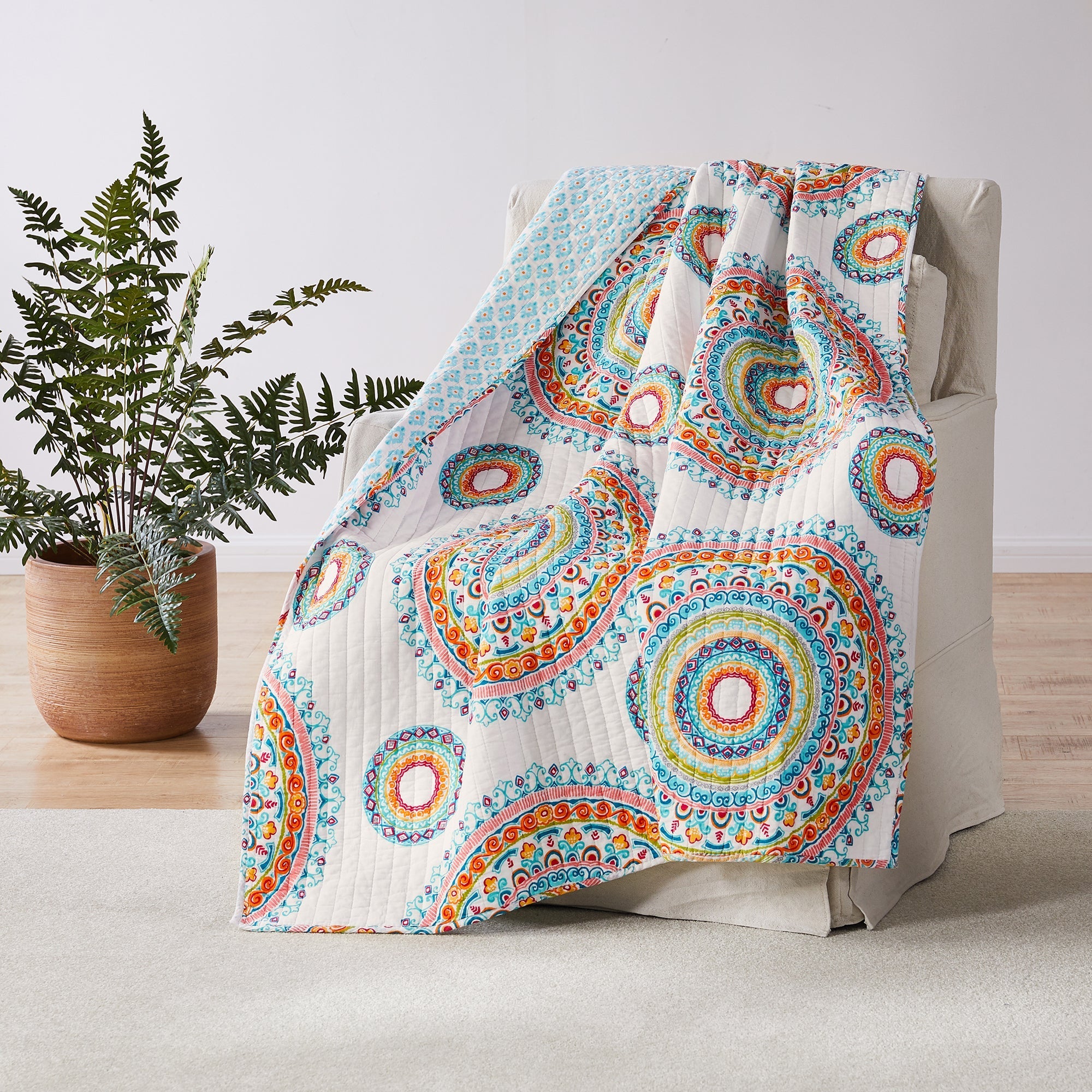 Mayla Quilted Throw
