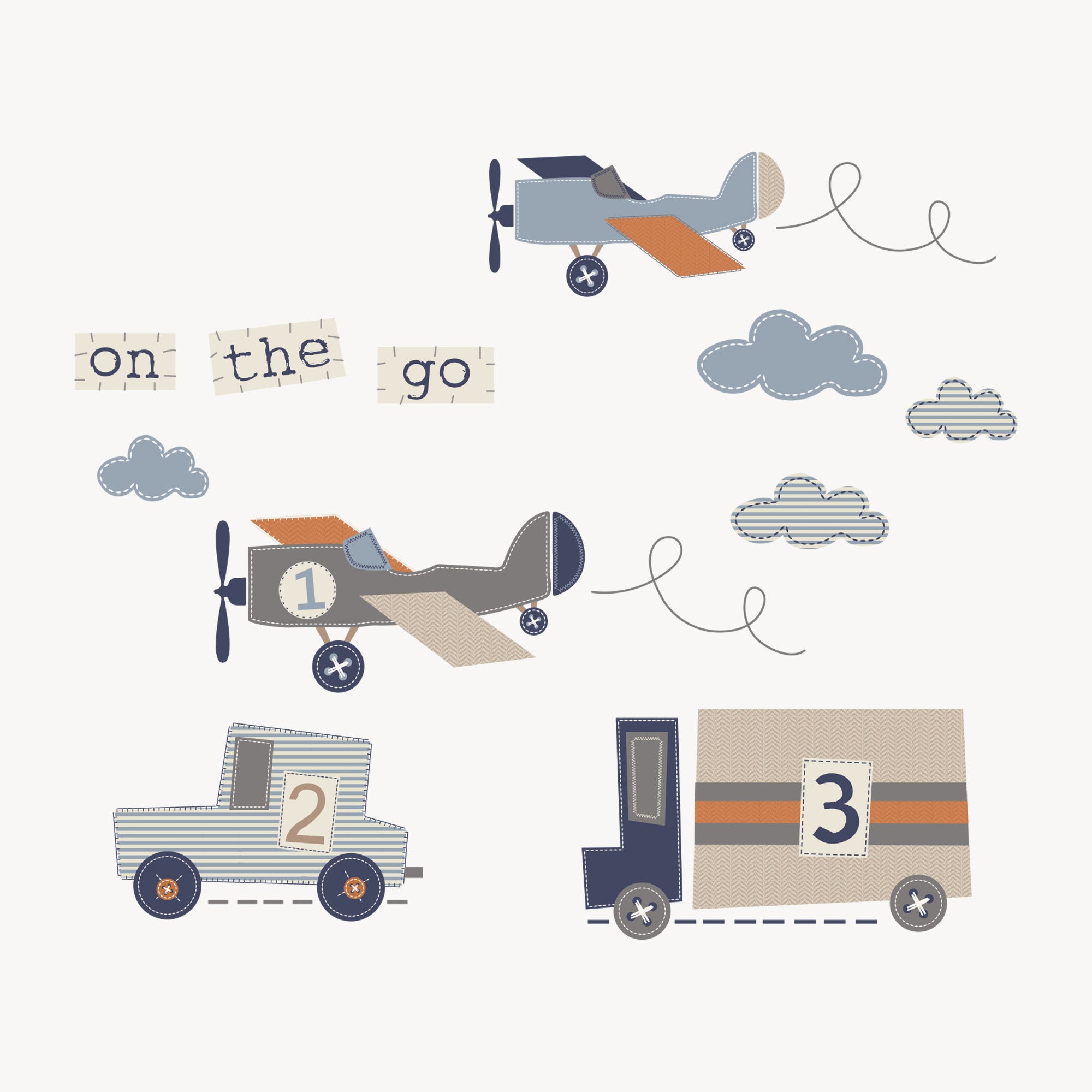 On the Go Wall Decal