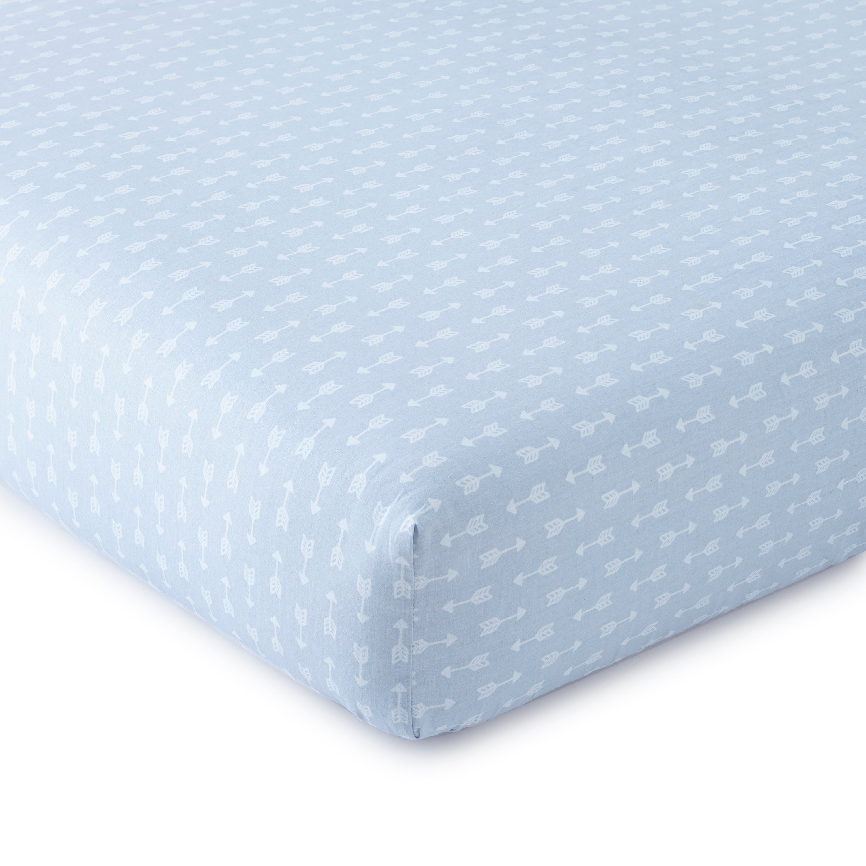 Trail Mix Cotton Crib Fitted Sheet - set of 2