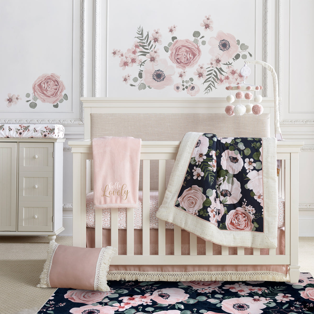 Levtex Baby Fiori Floral Rug - Polyester – Levtex Home