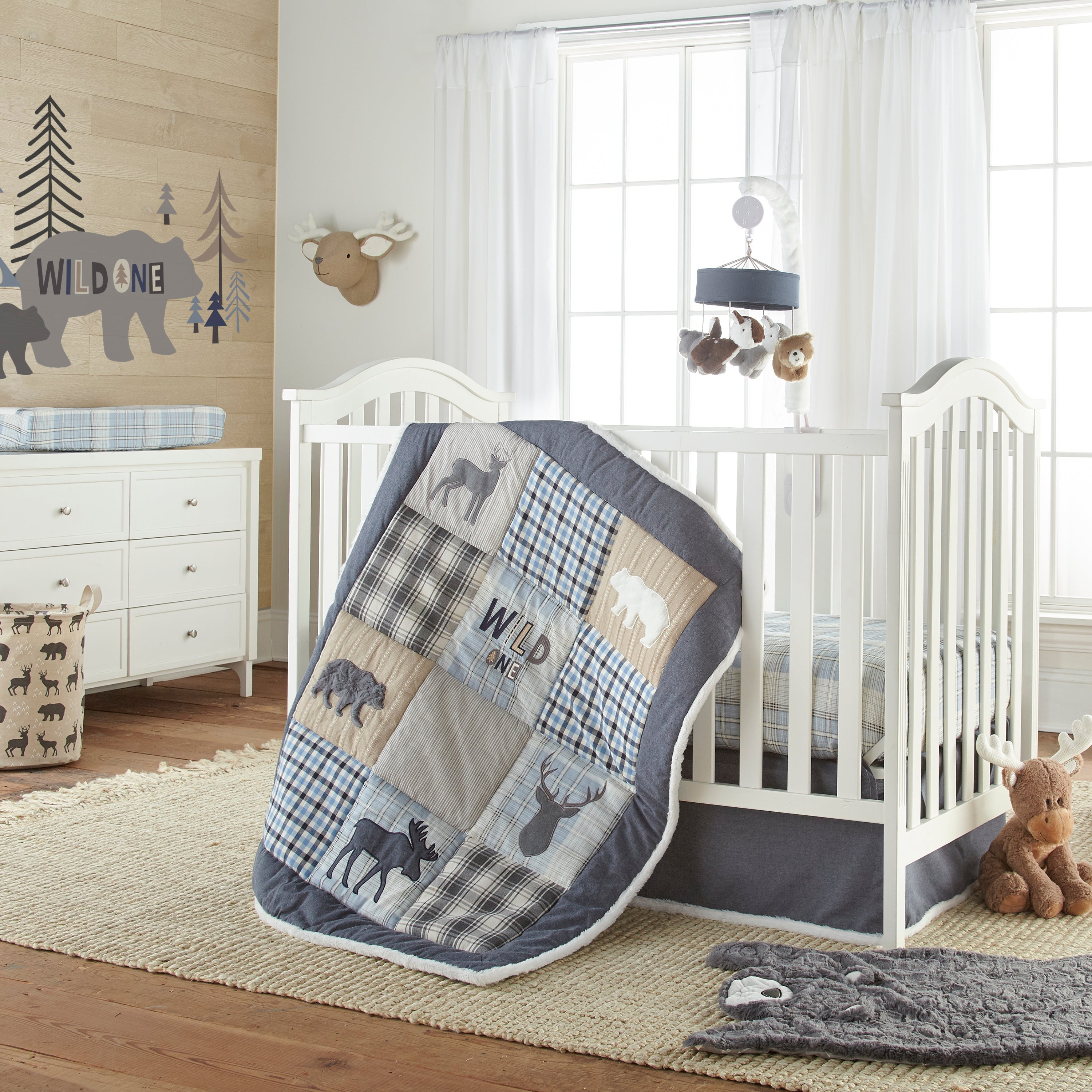 Logan 4PC Crib Bedding Set