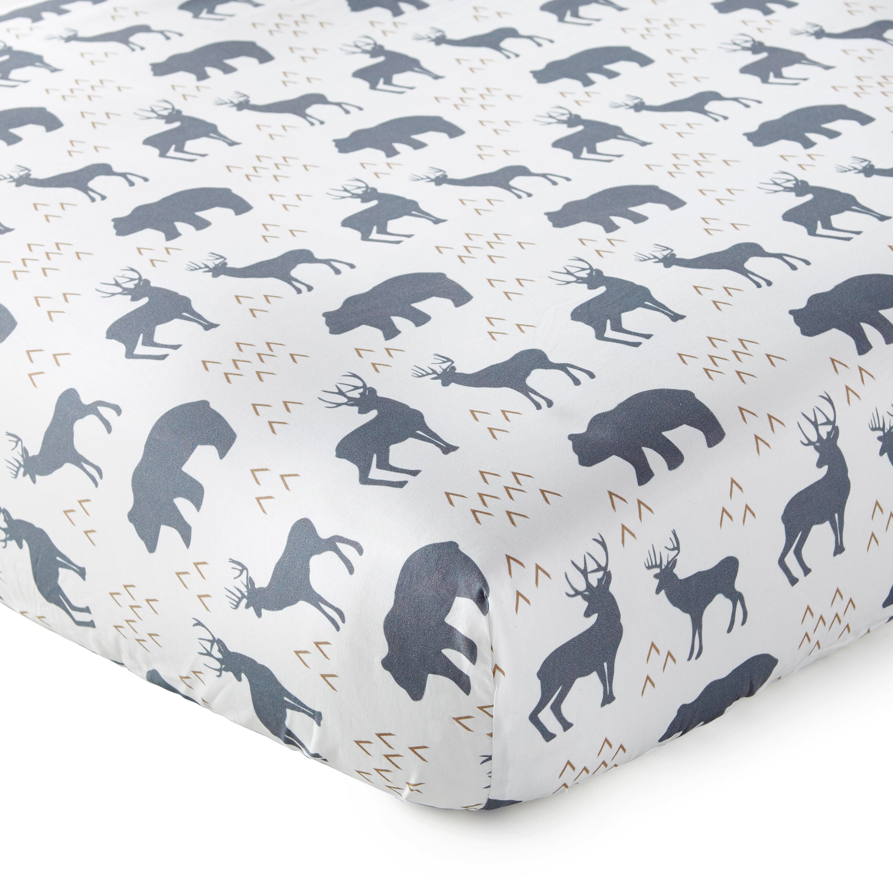 Logan Separate Cotton Crib Fitted Sheet