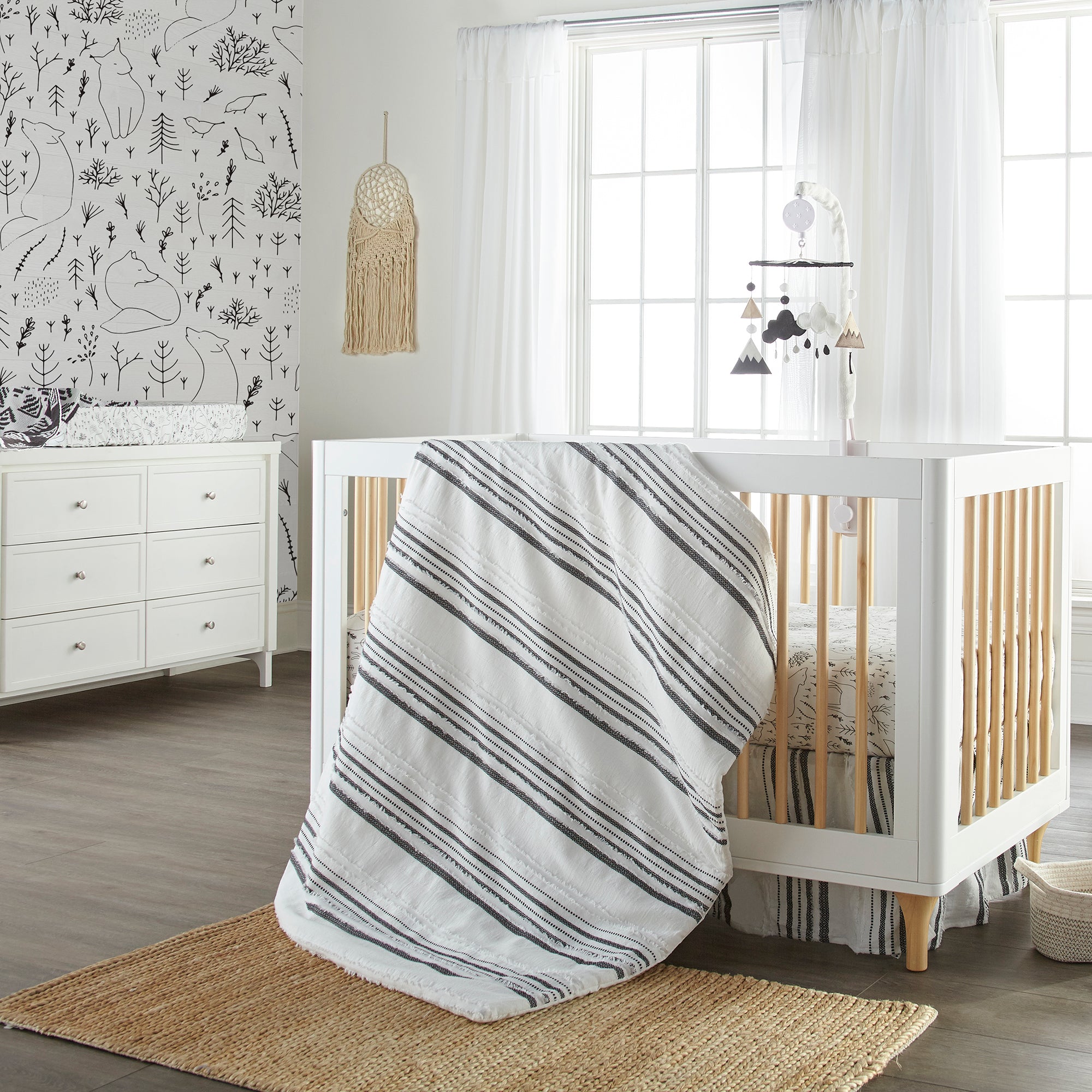 Nico 4PC Crib Bedding Set