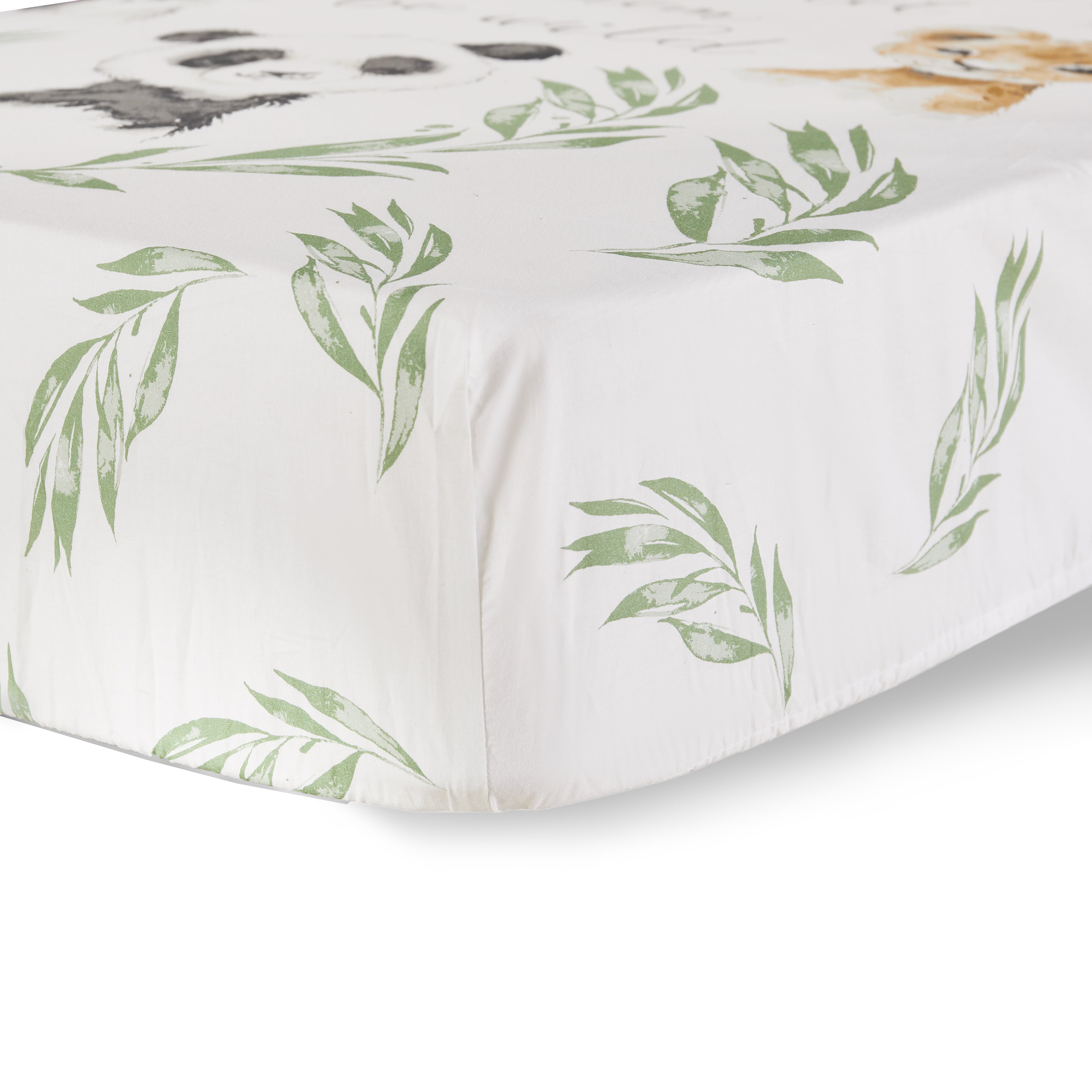 Mozambique Cotton Crib Fitted Sheet 2 Piece