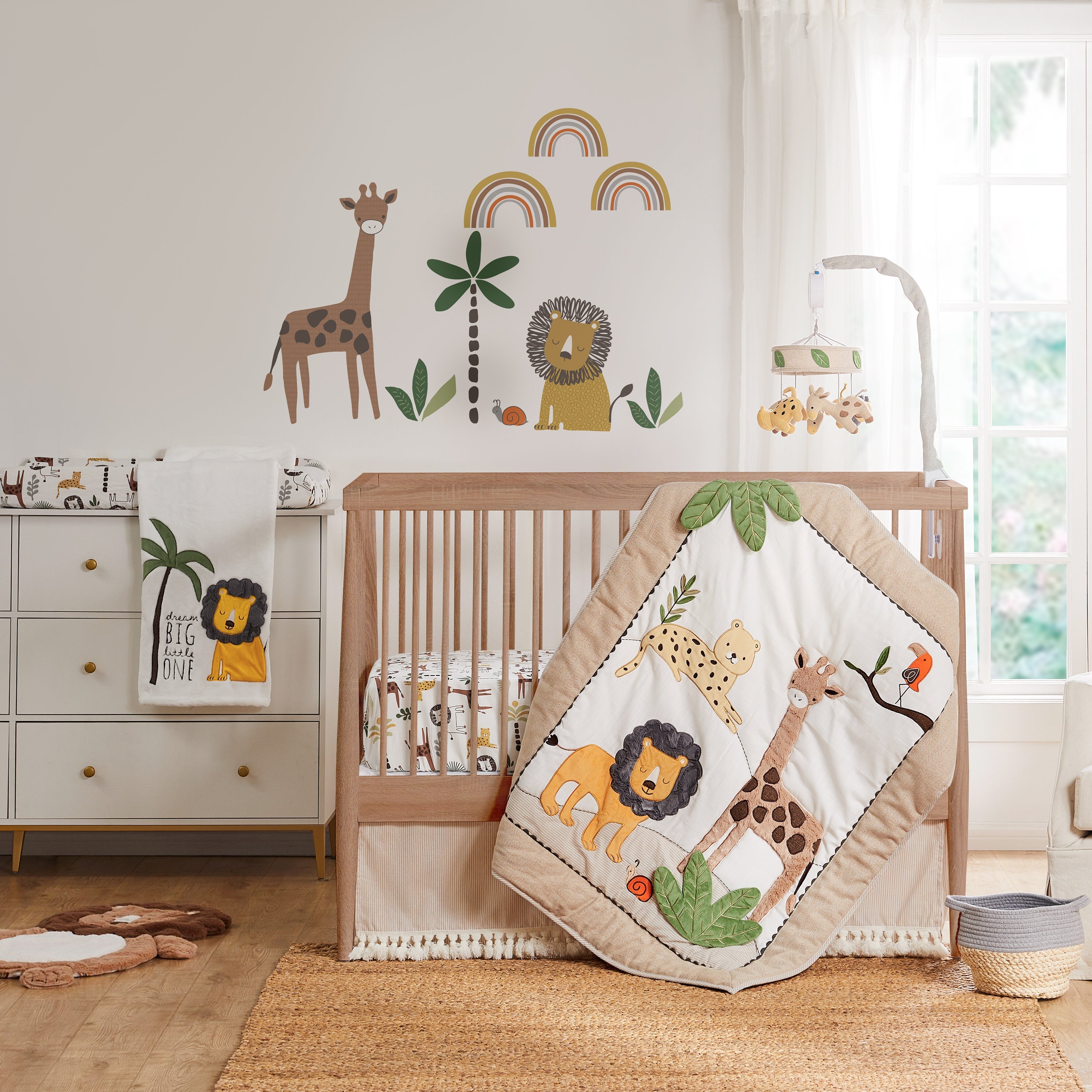Dinosaur Crib Bedding Set With Mobile Crib Bedding Sets For Boys