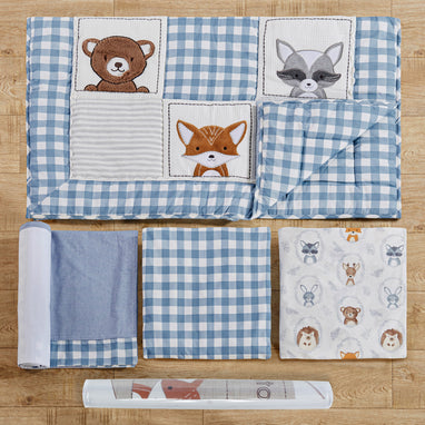 summer infant bassinet fox and friends Forest Friends 5pc Bedding Set